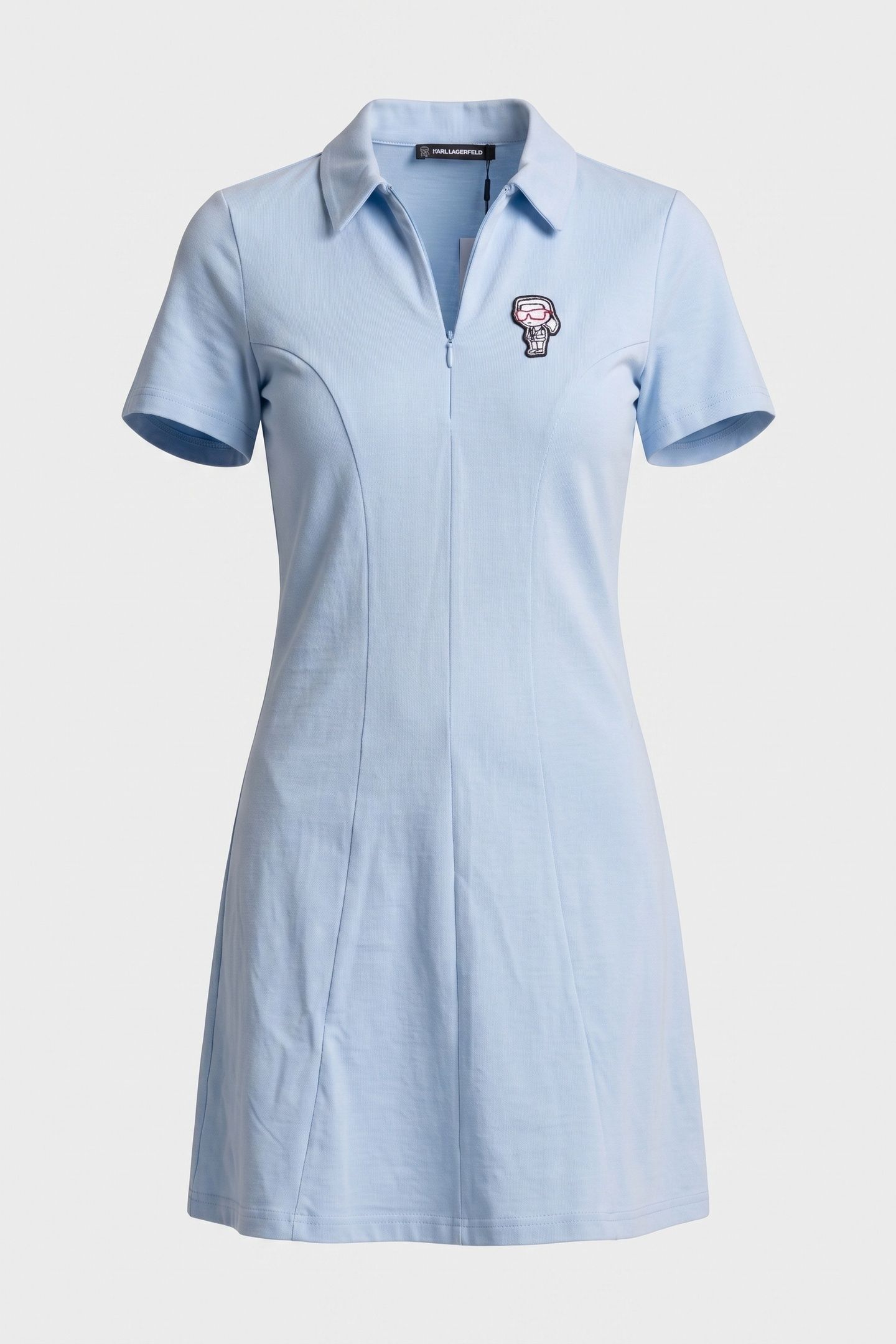 IKON SKETCH POLO ZIPPED DRESS WINDSURFER 3