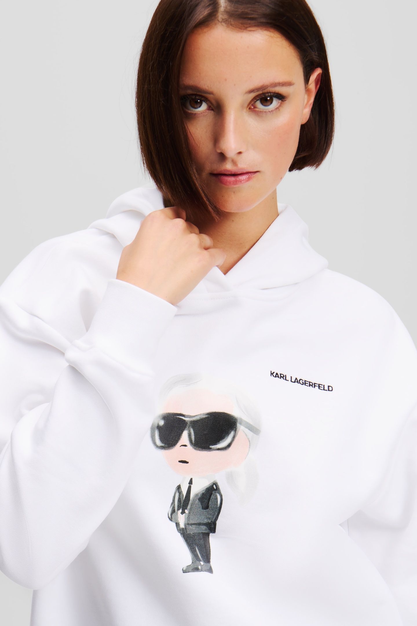 IKON AQUARELLE K HOODIE WHITE 4