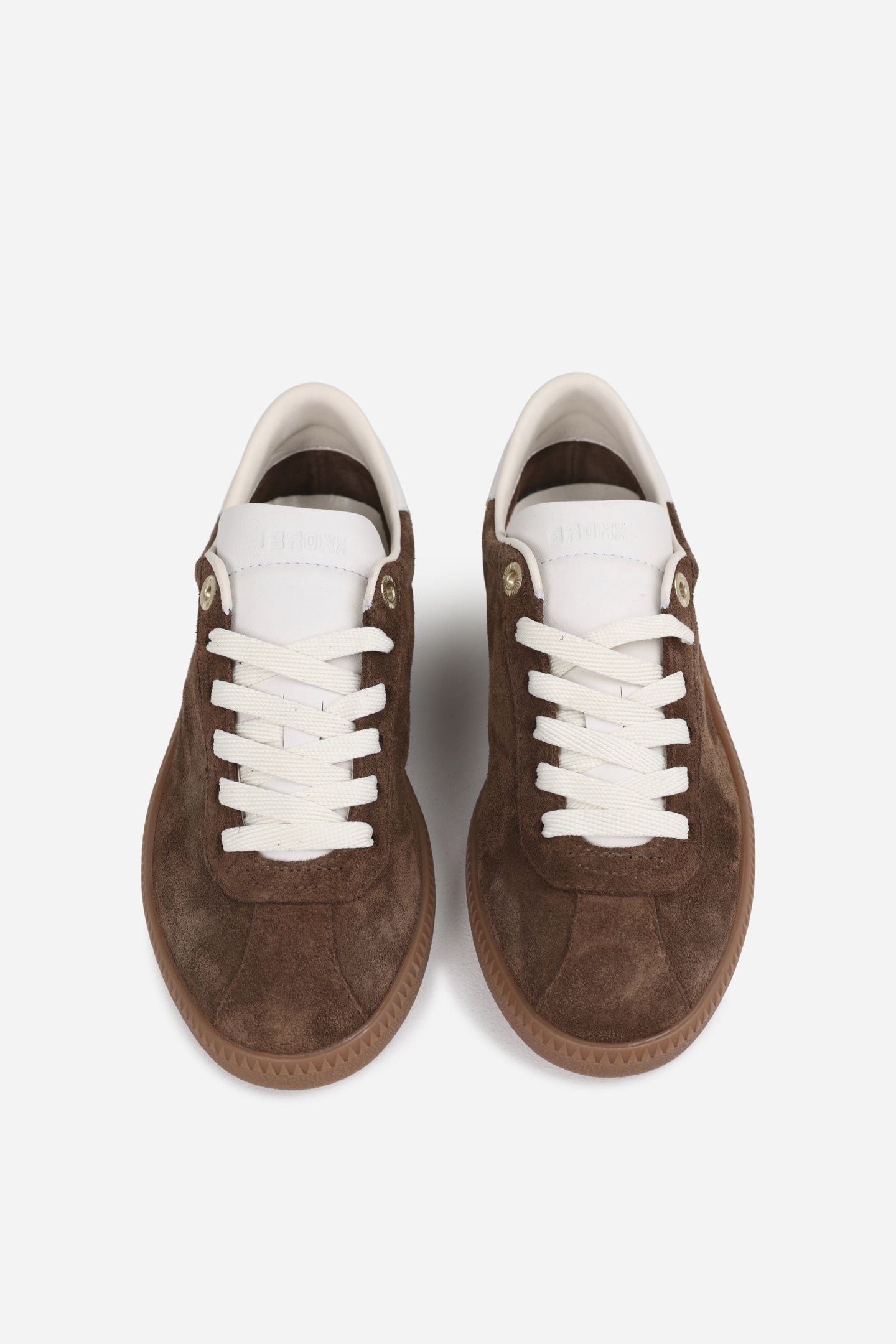 BOB-BIE SNEAKER WALNUT BROWN/OFF WHITE 5