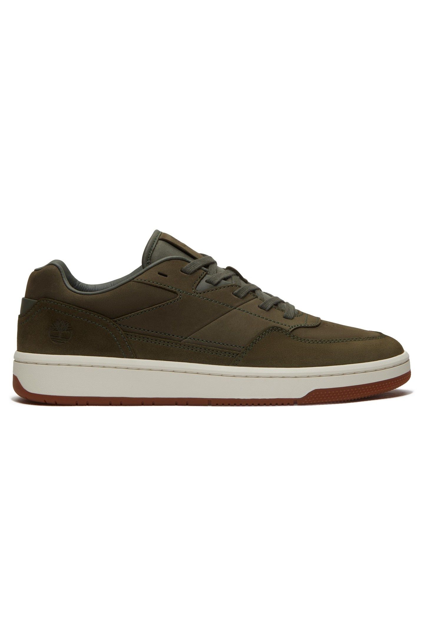LOW LACE UP SNEAKER DARK GREEN 5