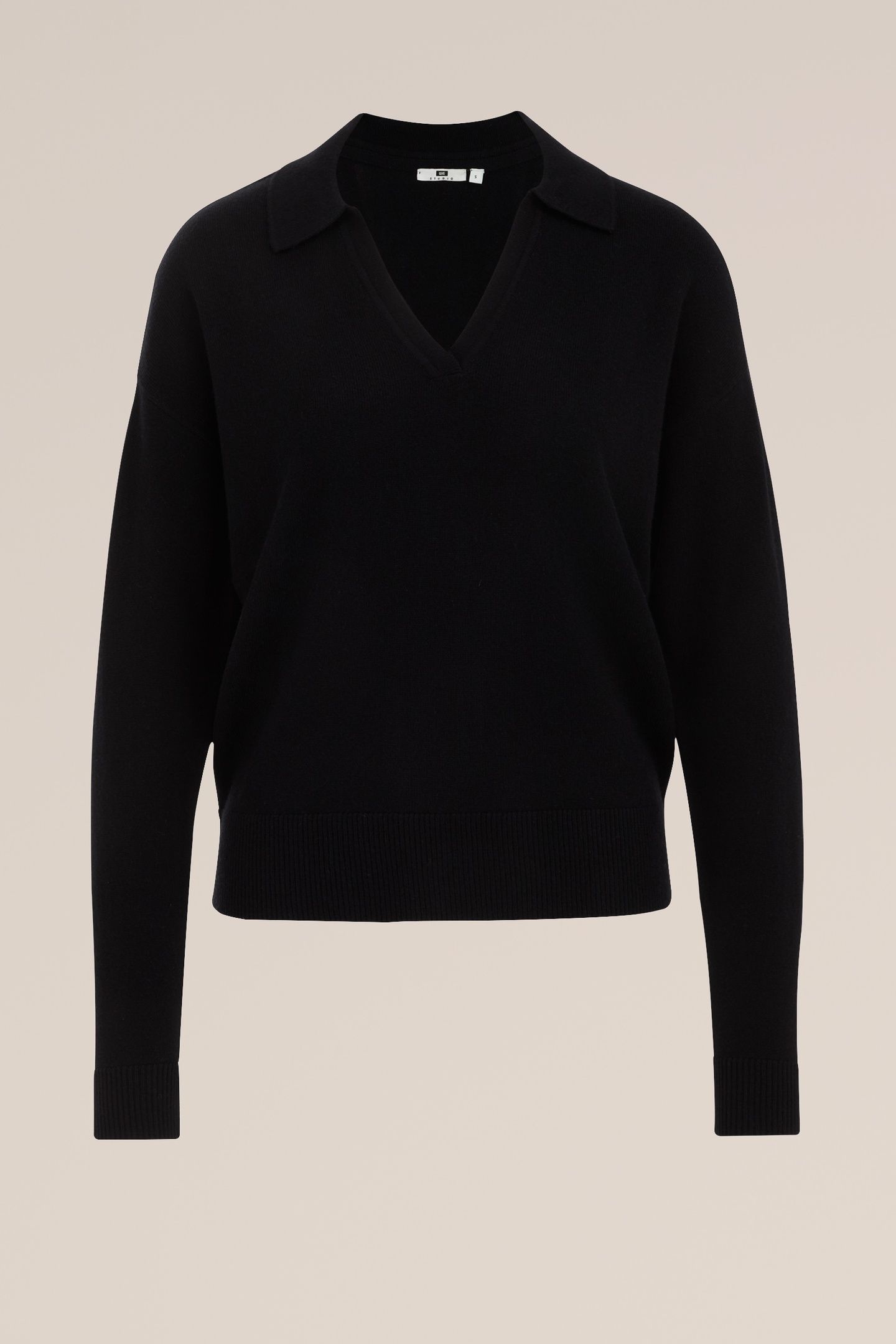 KNITTED PULLOVER BLACK 4