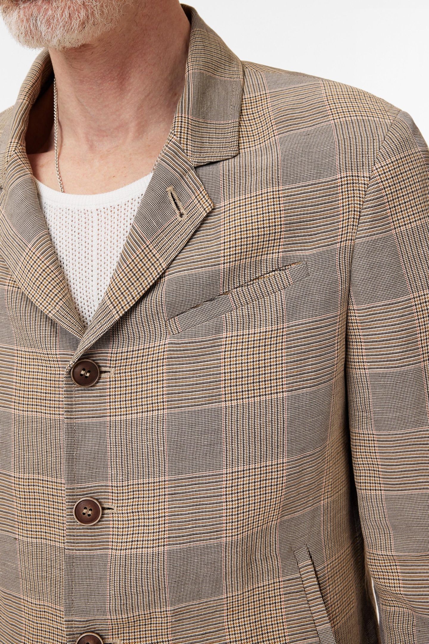 TORINO JACKET - SHORT JACKET WITH WELT C DARK TAN 3