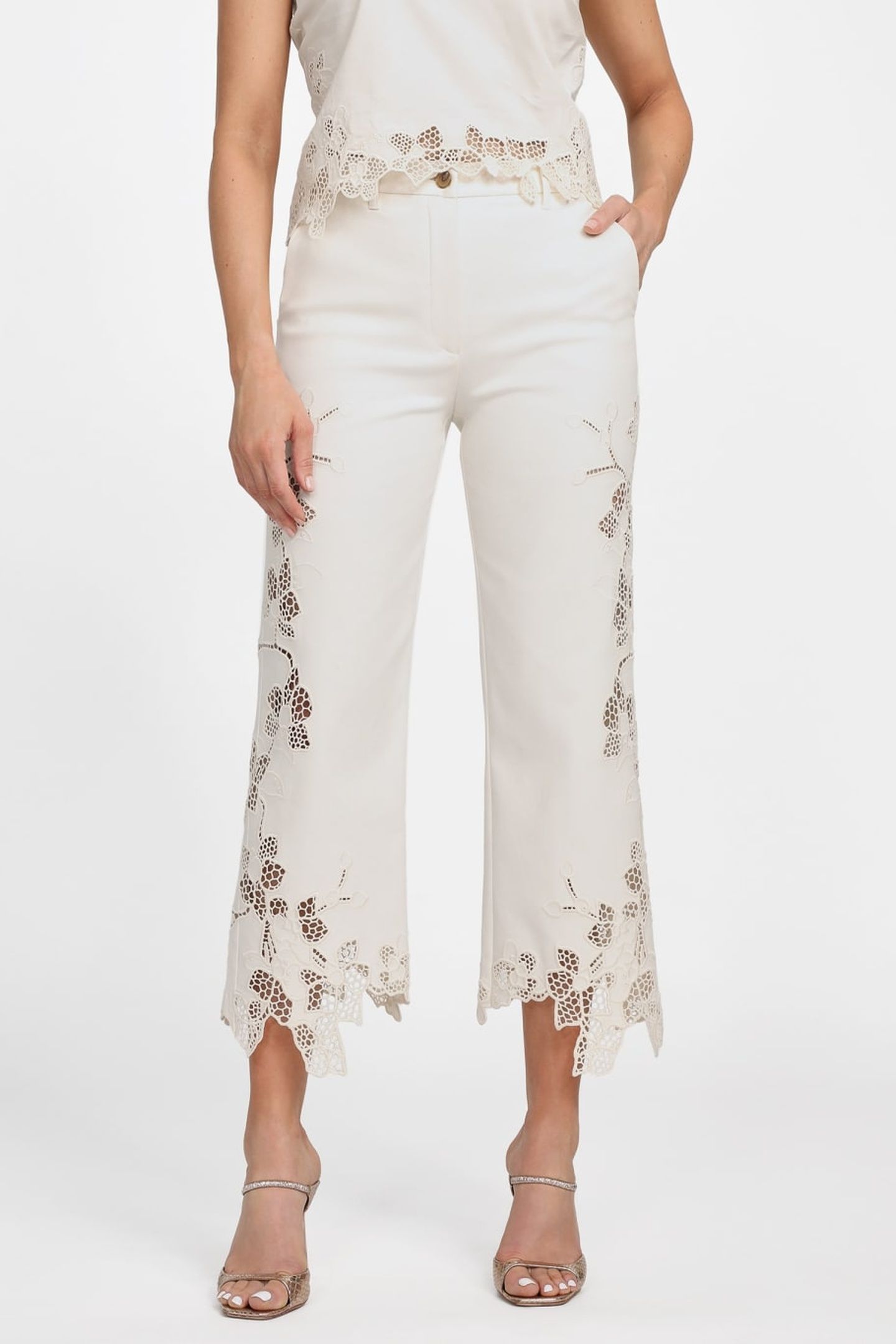 FARRAH EMBRO PANT SANDY SHORE 1