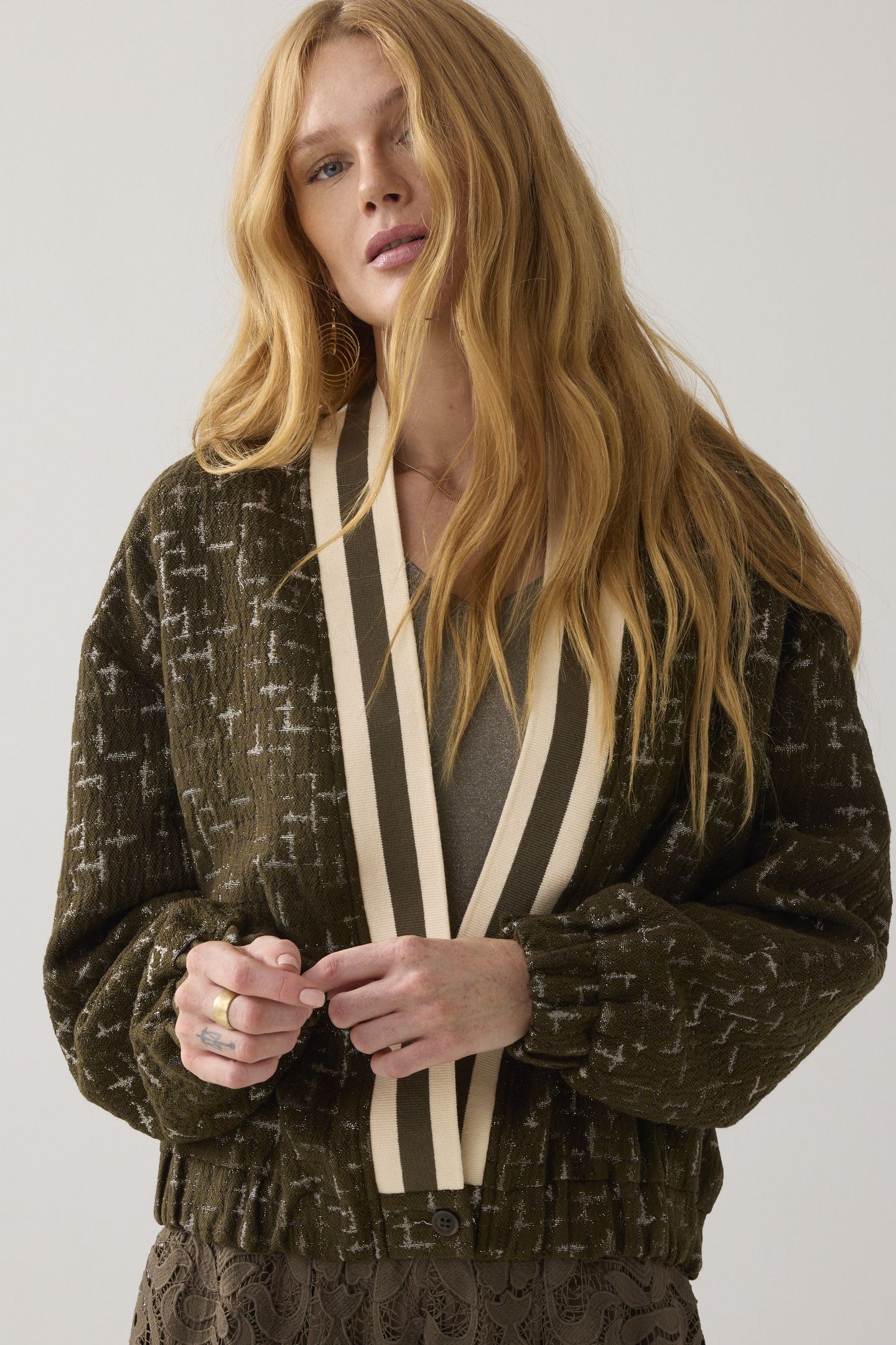 JACKET JACQUARD DARK CAMO 4