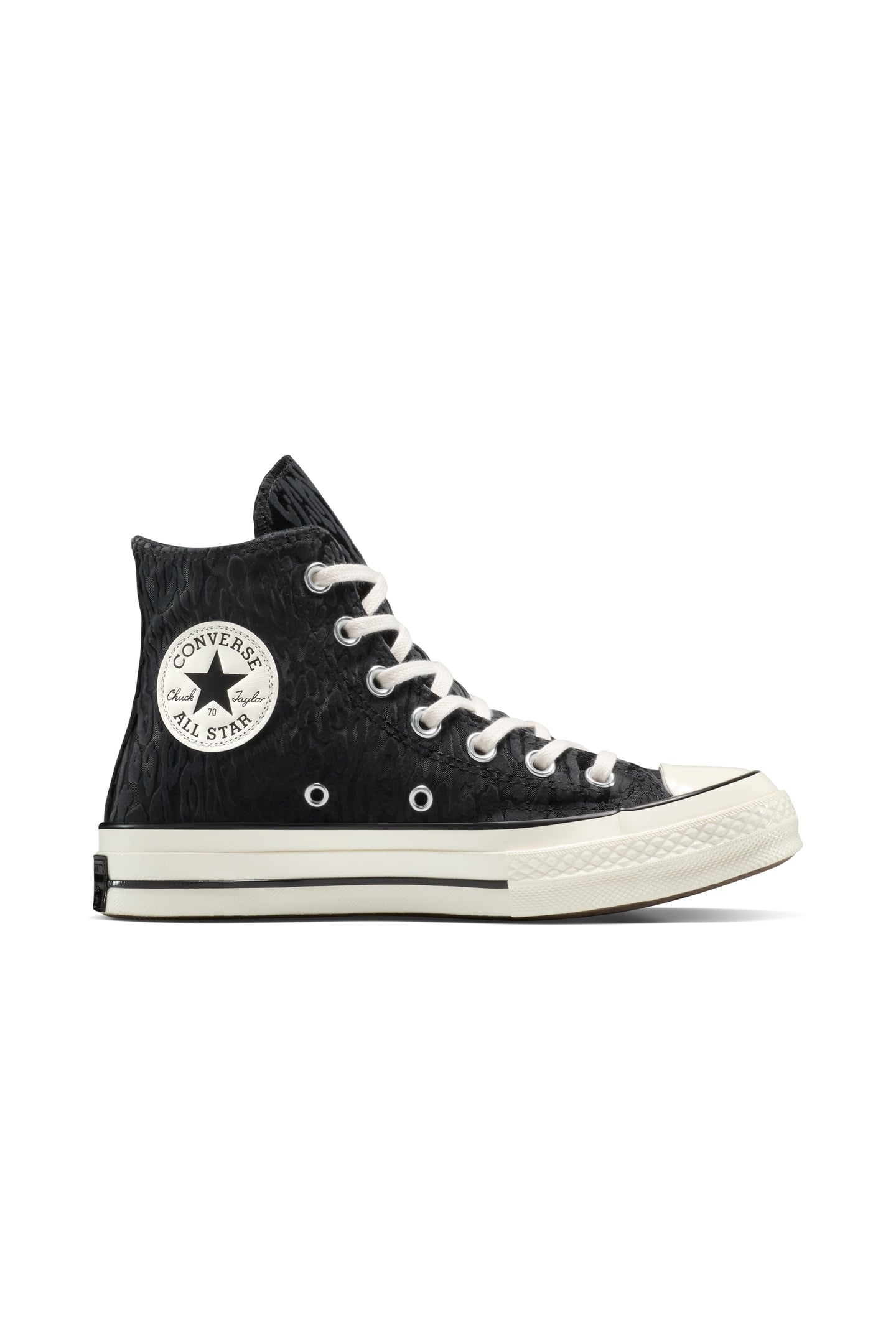 UNISEX CHUCK 70 HI BLACK/EGRET/TOTAL ECLIPSE 1