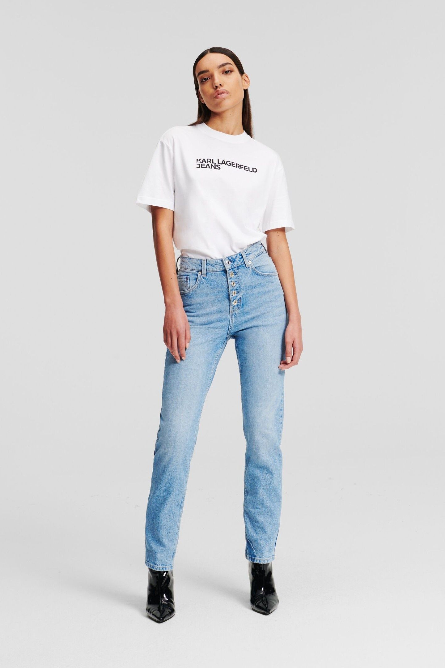 TAPERED SHANK DENIM WHALE LIGHT BLUE 1