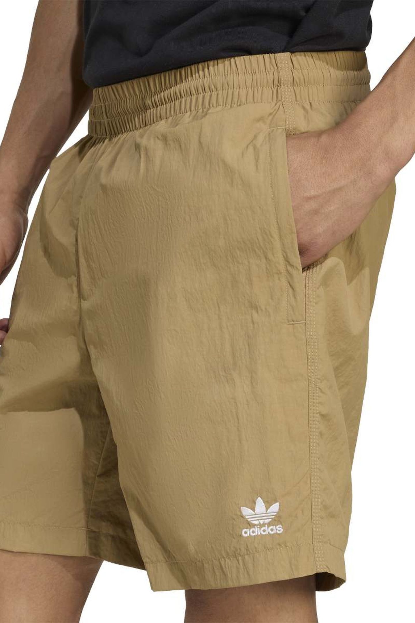 UNISEX ORIGINALS TREFOIL ESSENTIALS WOVEN SHORTS CARDBOARD 6