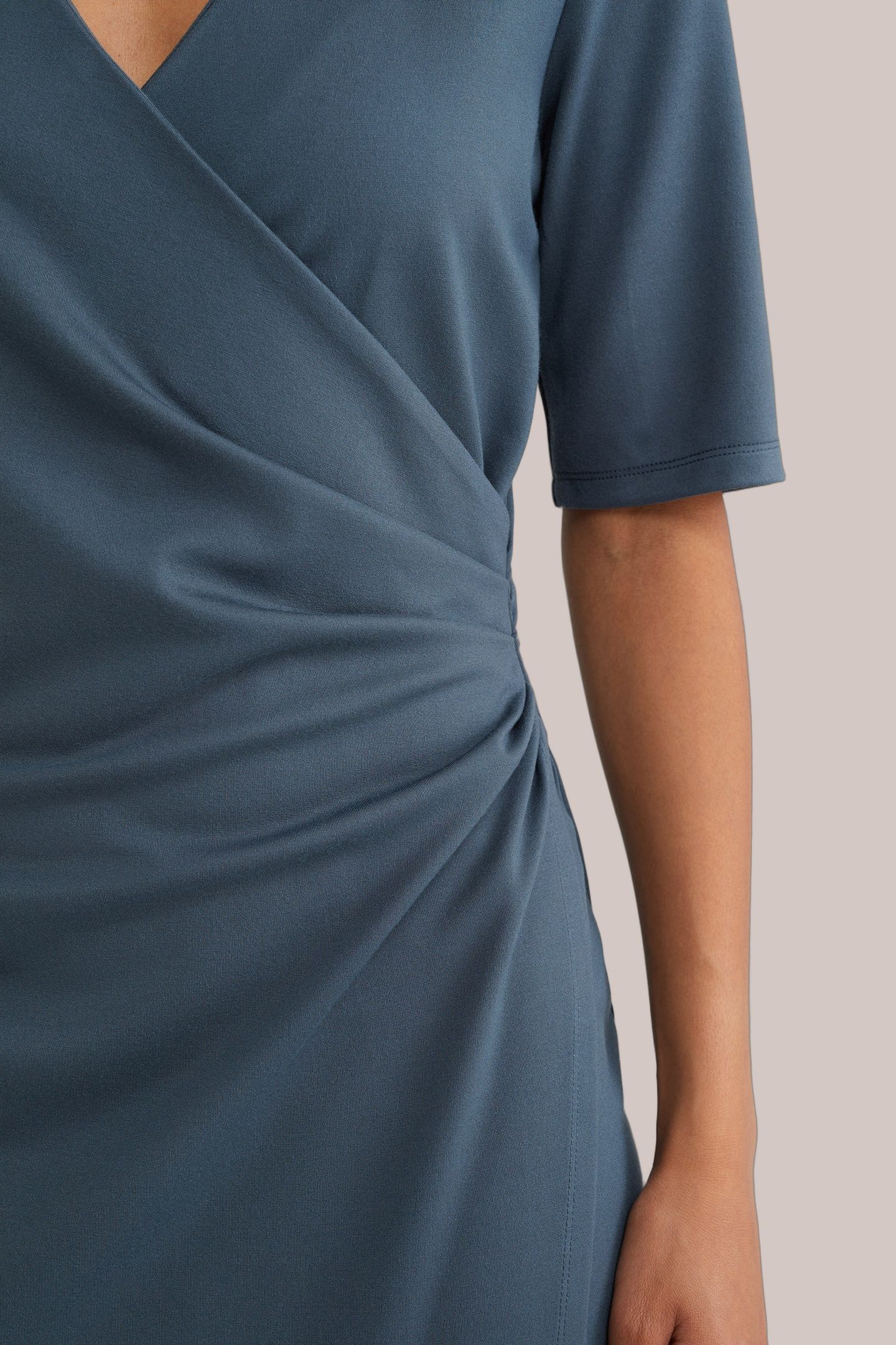 DRESS MIDI GREYISH BLUE 5