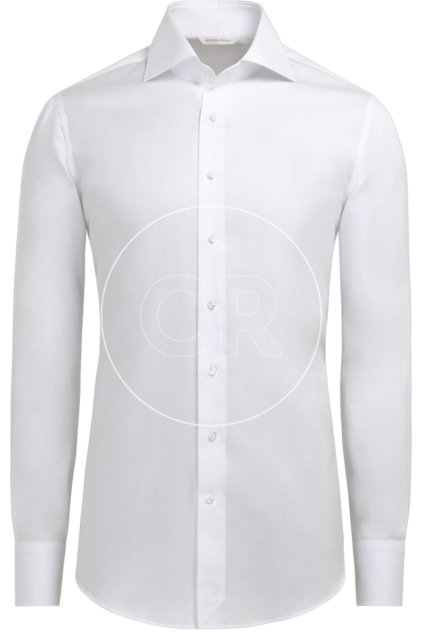 LUXURY WHITE WIDESPREAD FORMAL SHIRTS WHITE 6