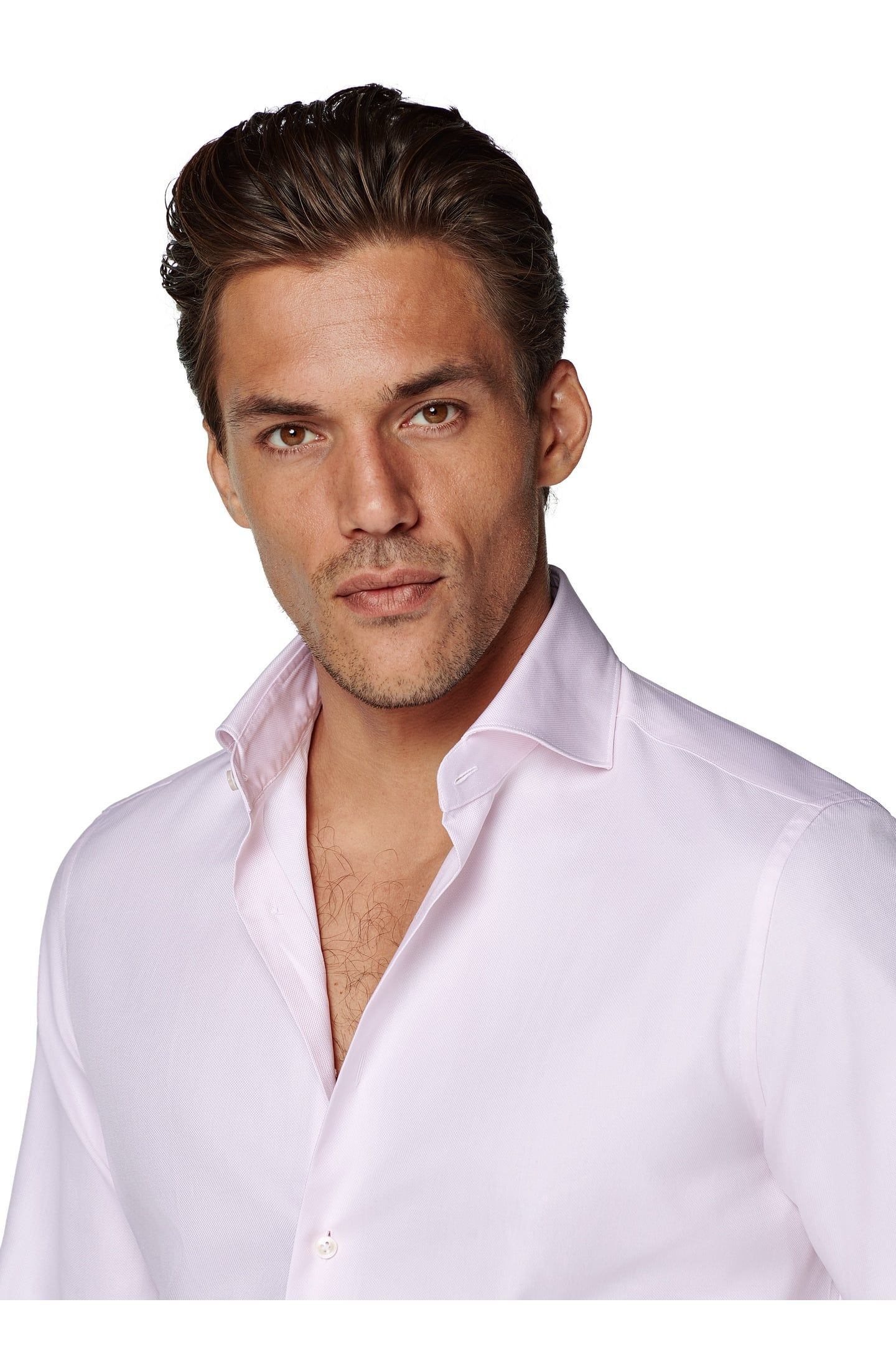 PLAIN CUTAWAY FORMAL SHIRTS PINK 3