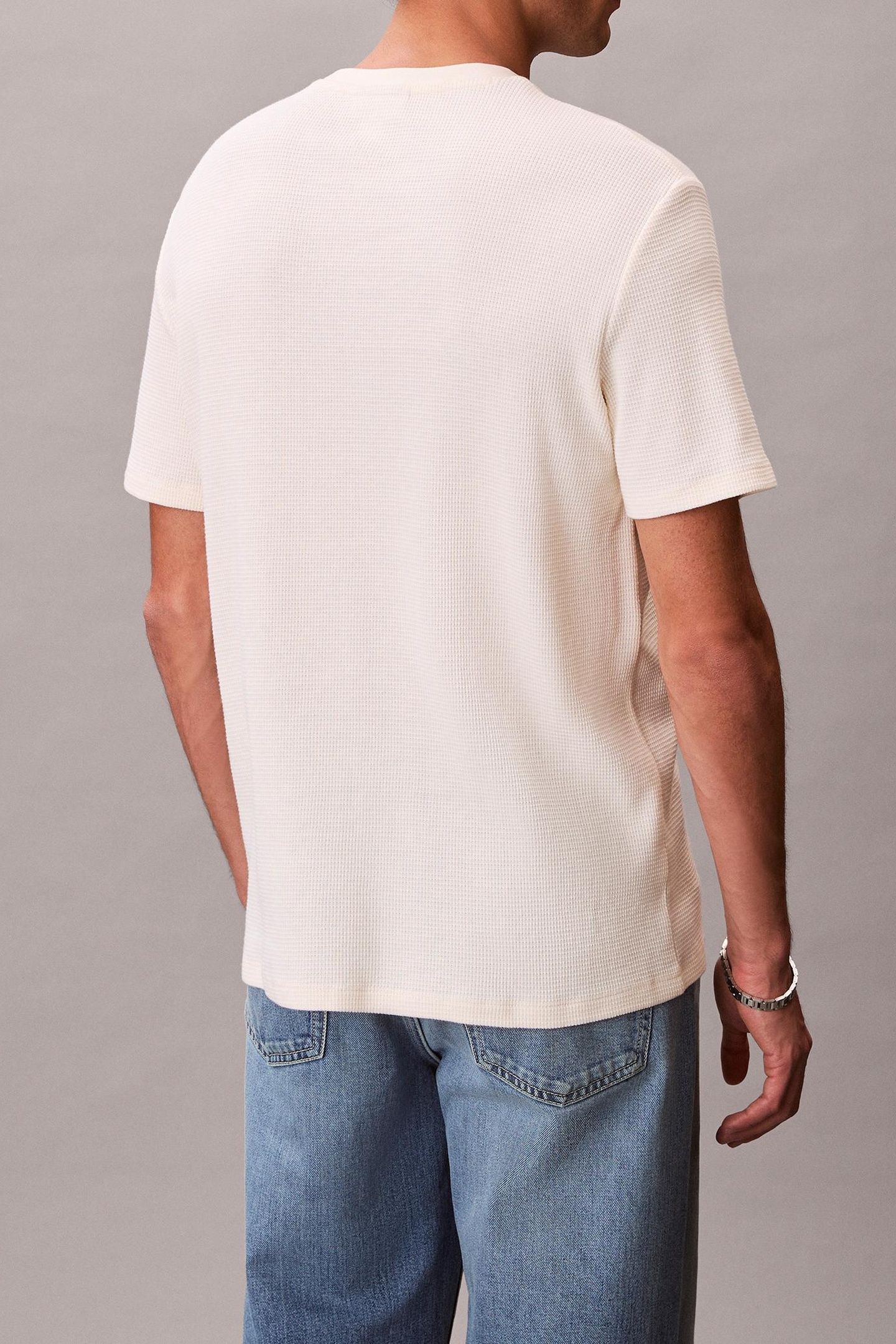 SS WAFFLE BADGE CREW NECK TEE CALICO 3