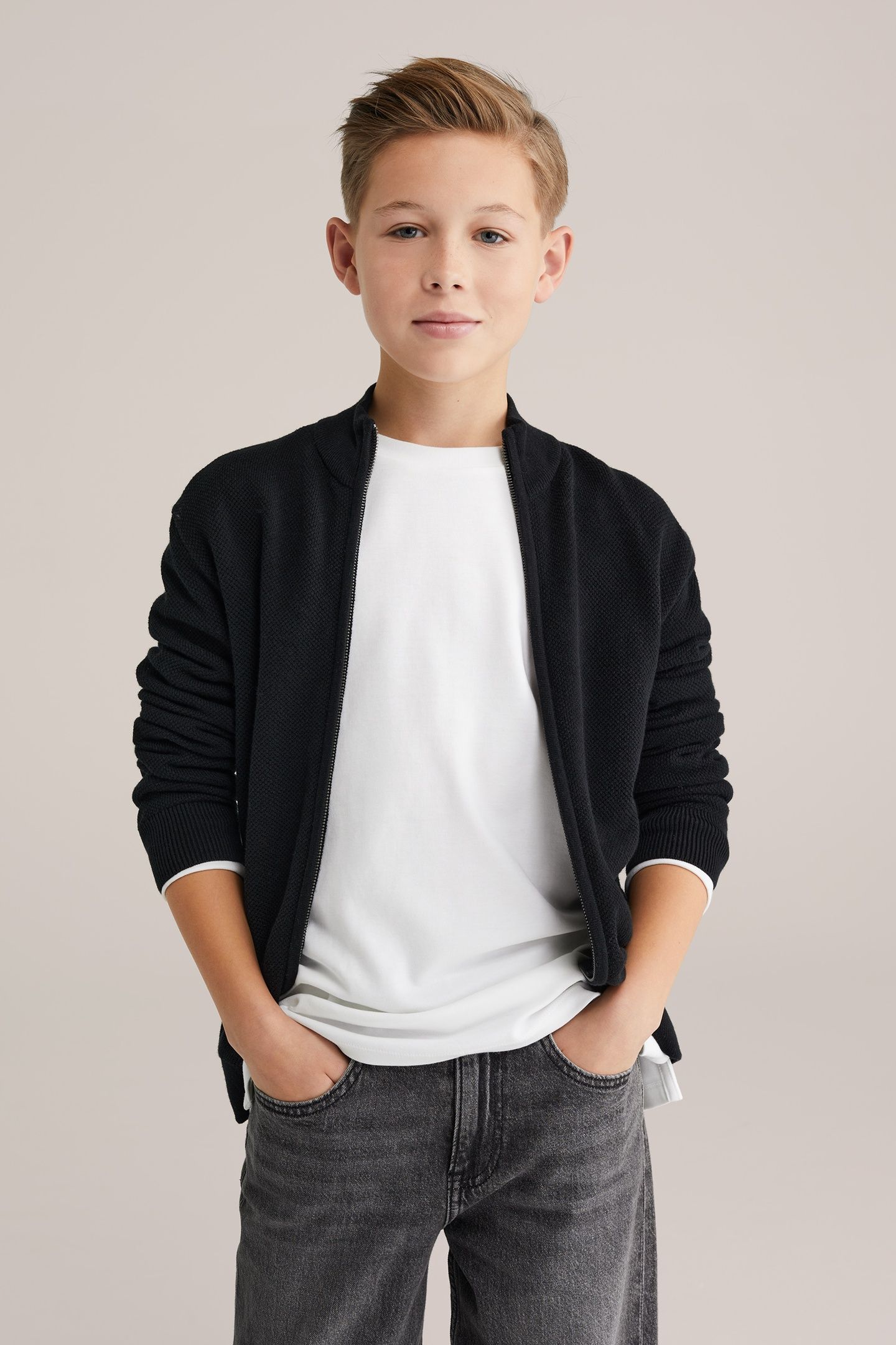 CARDIGAN BLACK 2