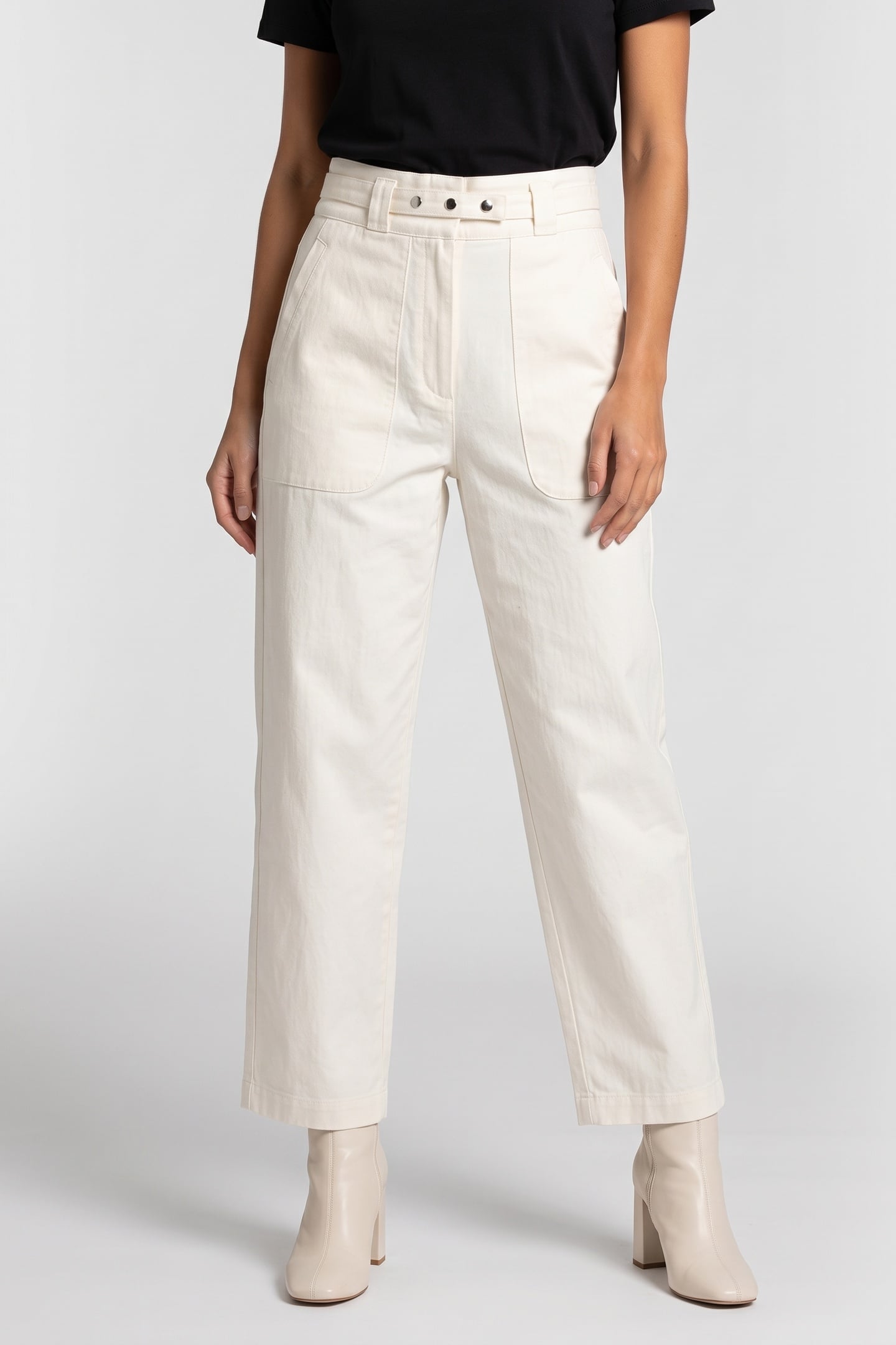 ZOANNAH TROUSER WHITE 1