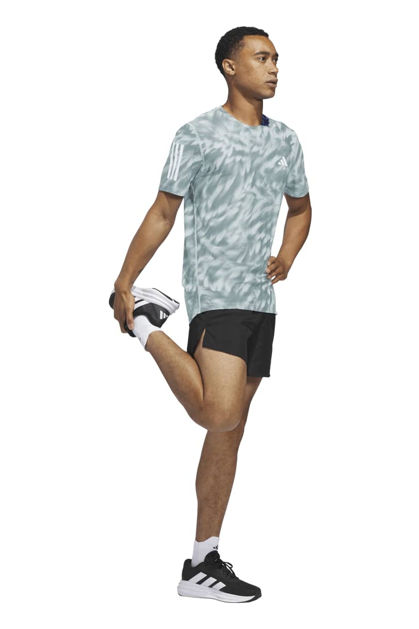 UNISEX PERFORMANCE OWN THE RUN ALLOVER PRINT T-SHIRT MINT TO 2