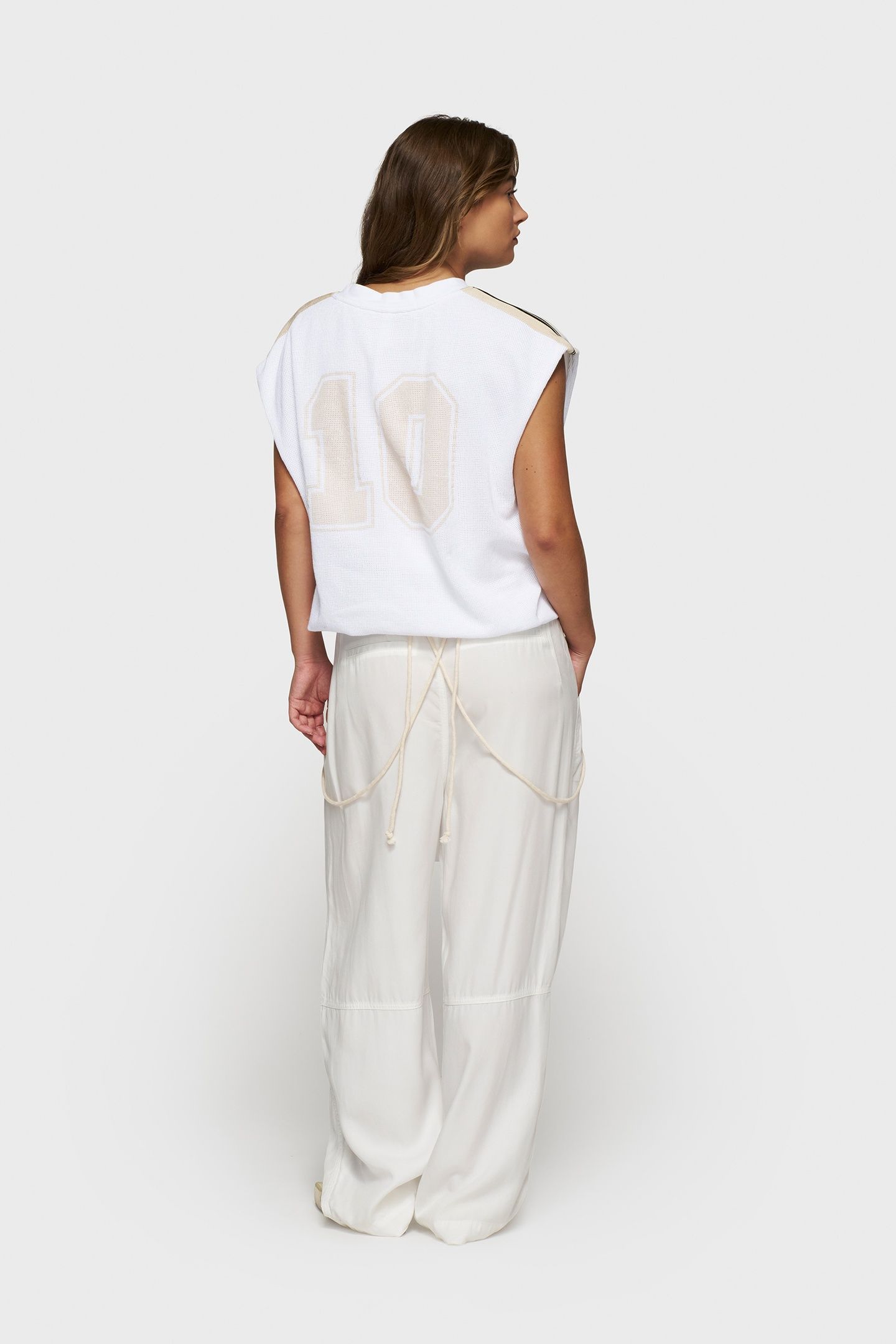 STRAP SALOPETTE TWILL TENCEL ECRU 4