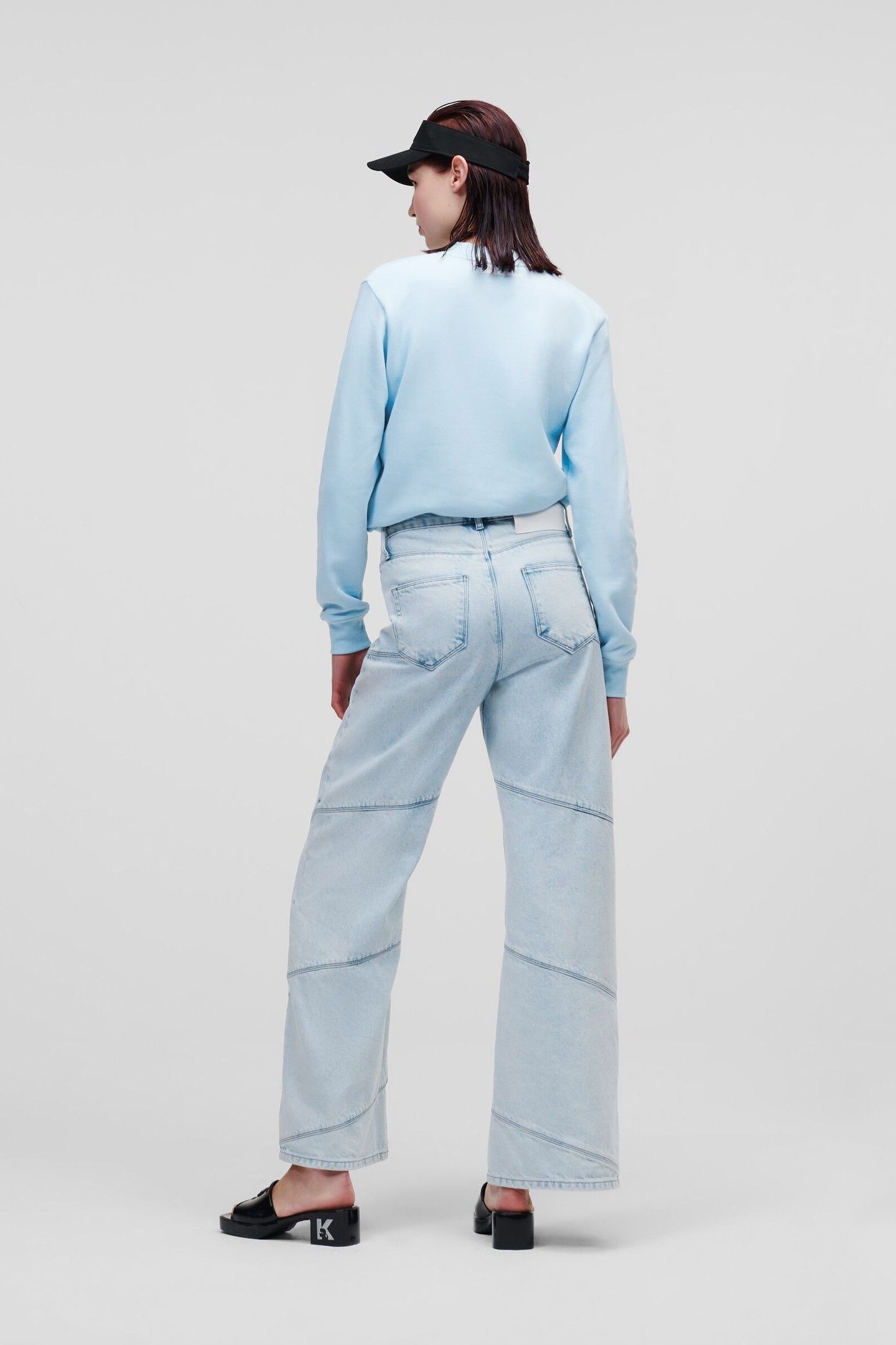 WIDE LEG DENIM PANTS LIGHT BLUE DENIM 2