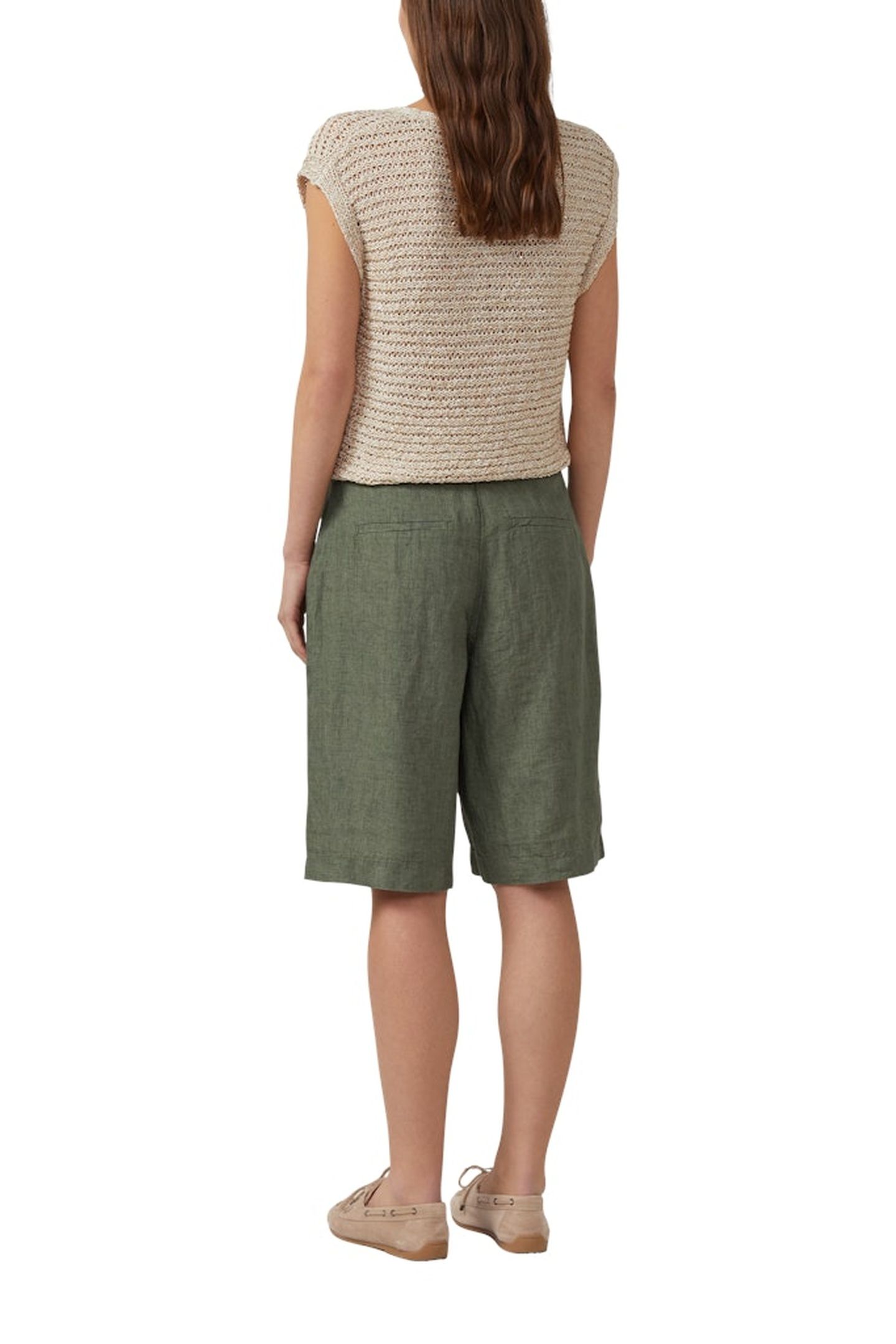 S.OLIVER SHORTS DARK GREEN 3