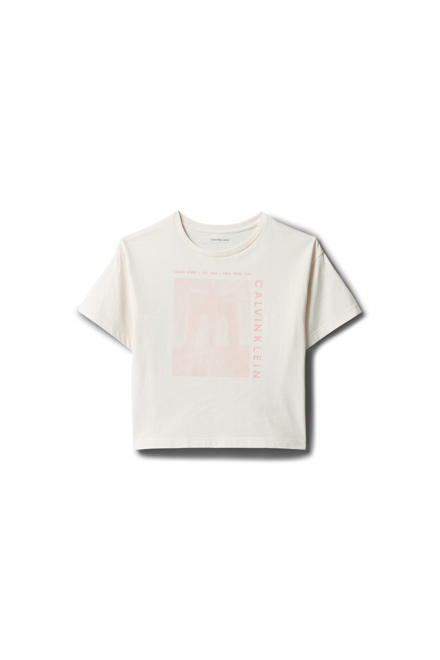 GIRLS CK BRIDGE GRAPHIC SS T-SHIRT PEARL 5