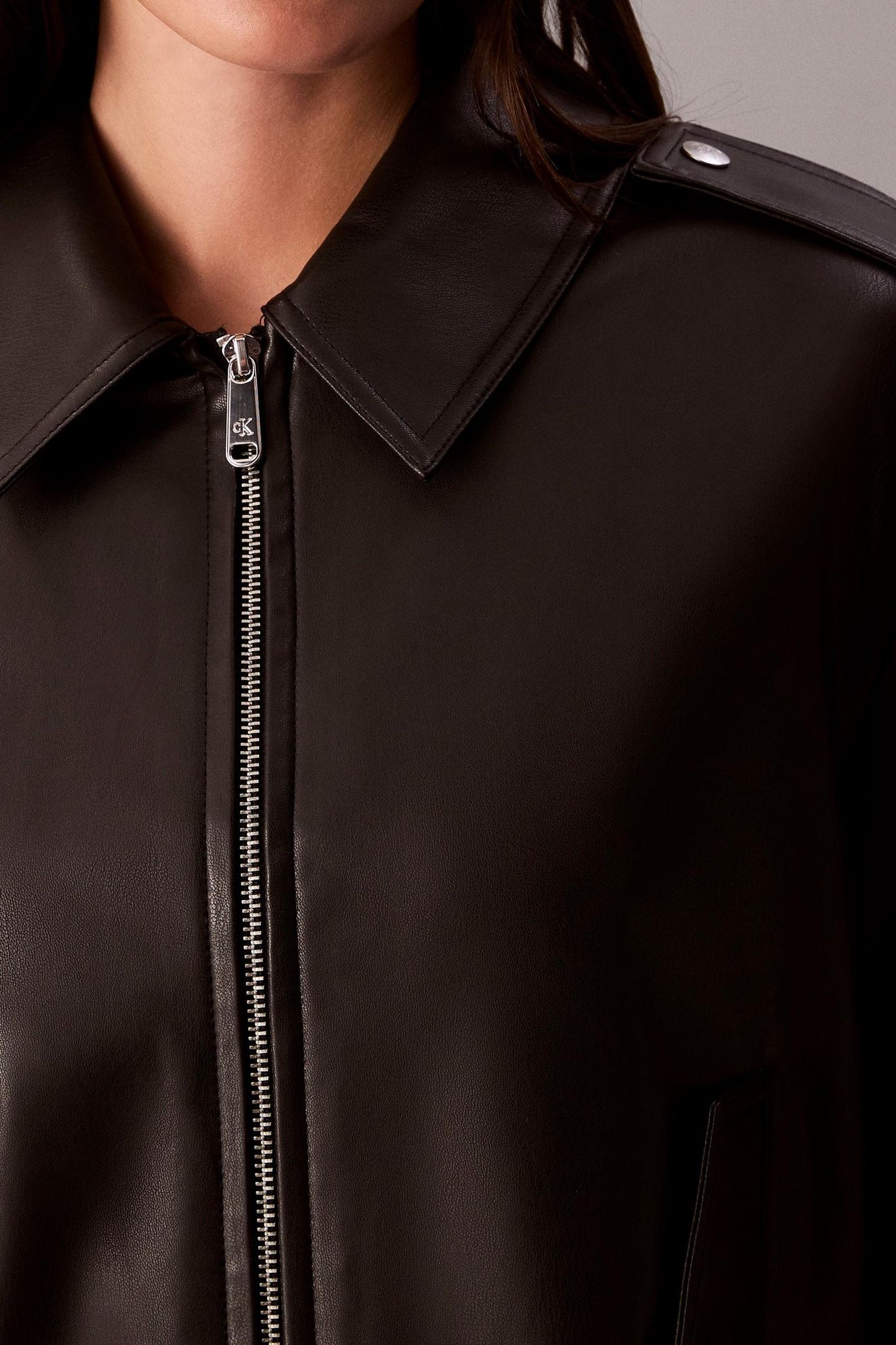 LEATHER MOTO JACKET BLACK 5