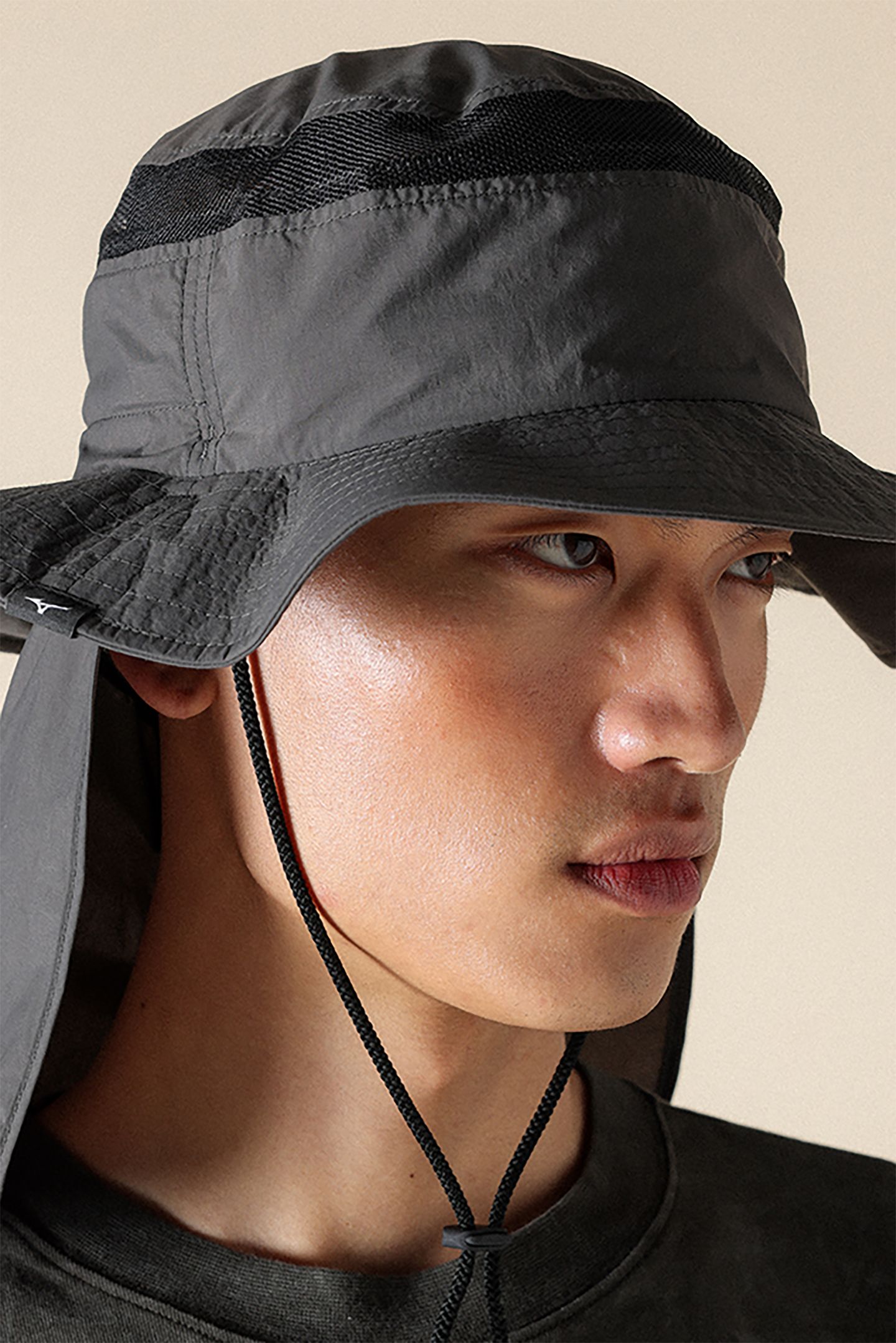 UNISEX SL SUNSHADE HAT ASH BLACK 2