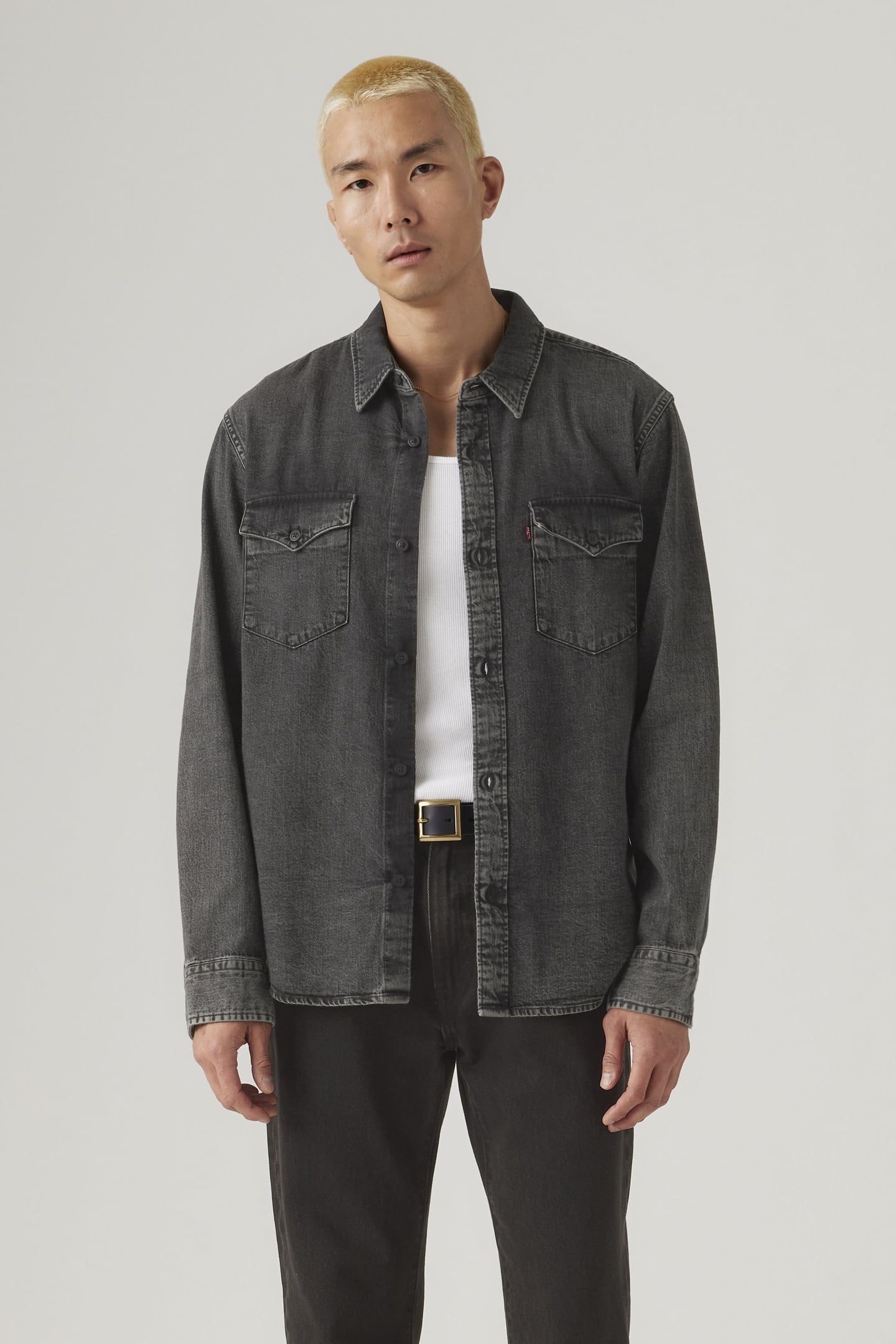 RELAXED FIT WESTERN SHIRT 1