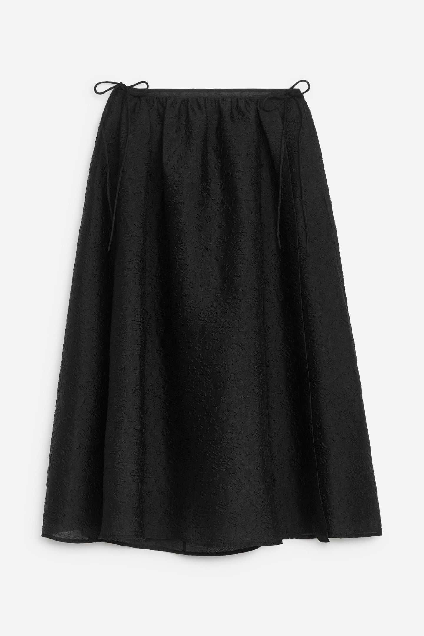 TACI BROCADE SKIRT BLACK 3