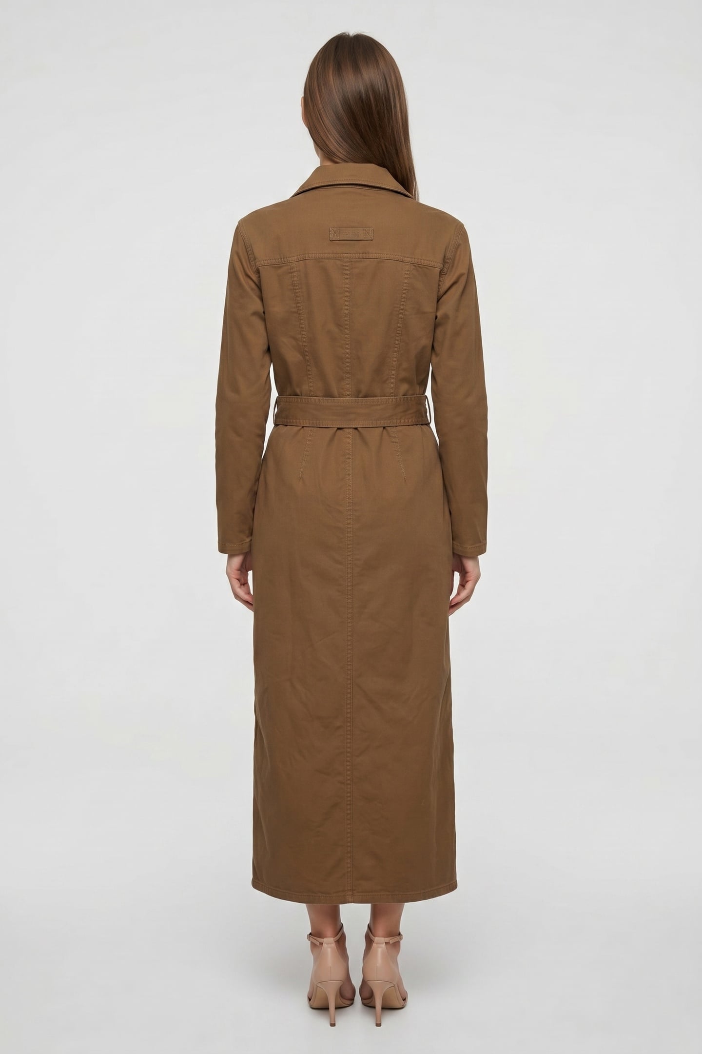 CLARINA DRESS BEIGE 2