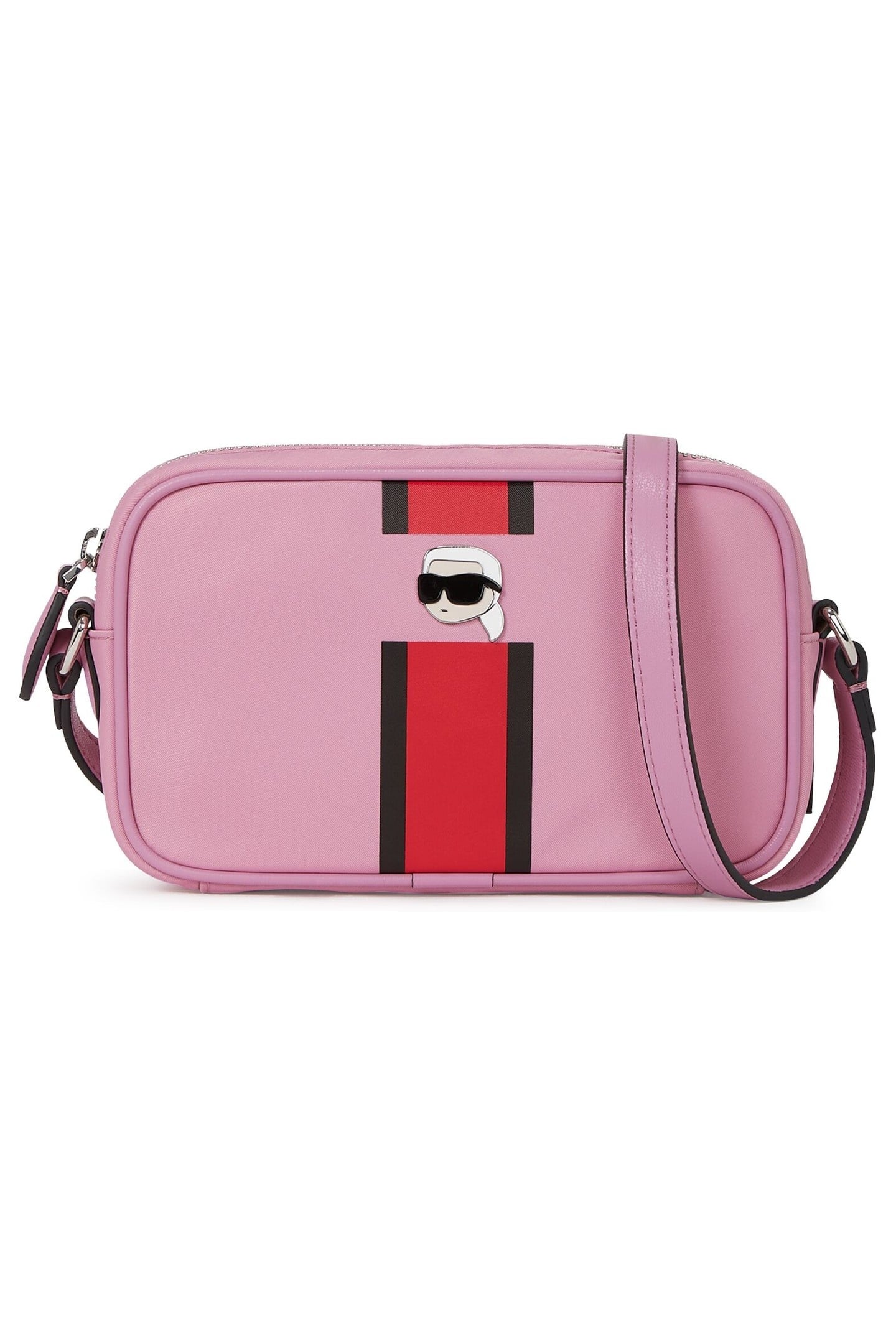 IKON NYLON STRIPE SLIM CAMERA CYCLAMEN 1