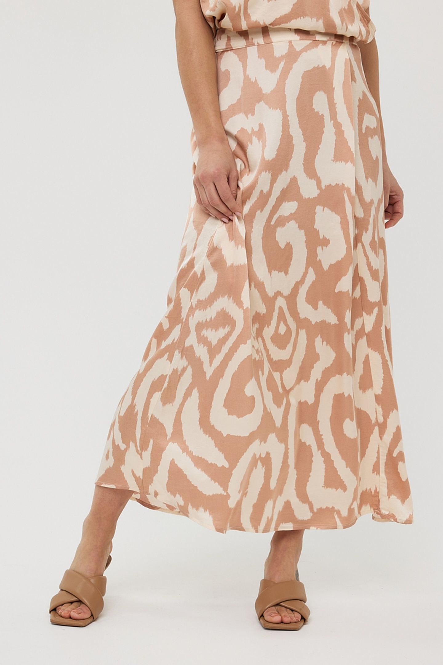 SKIRT SOLAR SWING PRINT 1