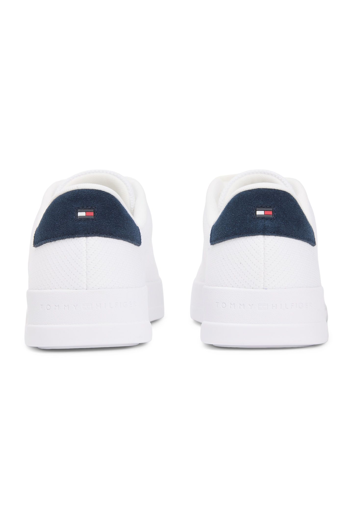 TH COURT KNIT SHOES WHITE 3