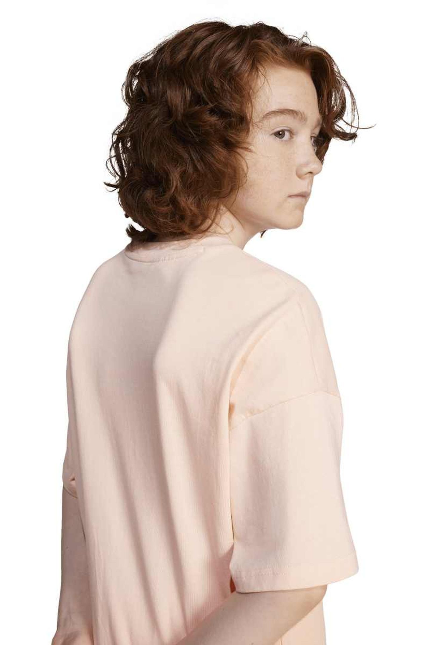 ORIGINALS OVERSIZE TREFOIL TEE BIG LOGO EXECUTION HAZE CORAL 4