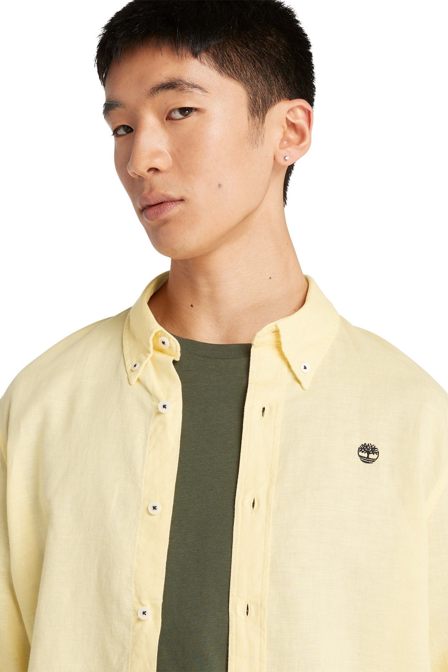 COTTON/LINEN LONG SLEEVE SHIRT POPCORN 5