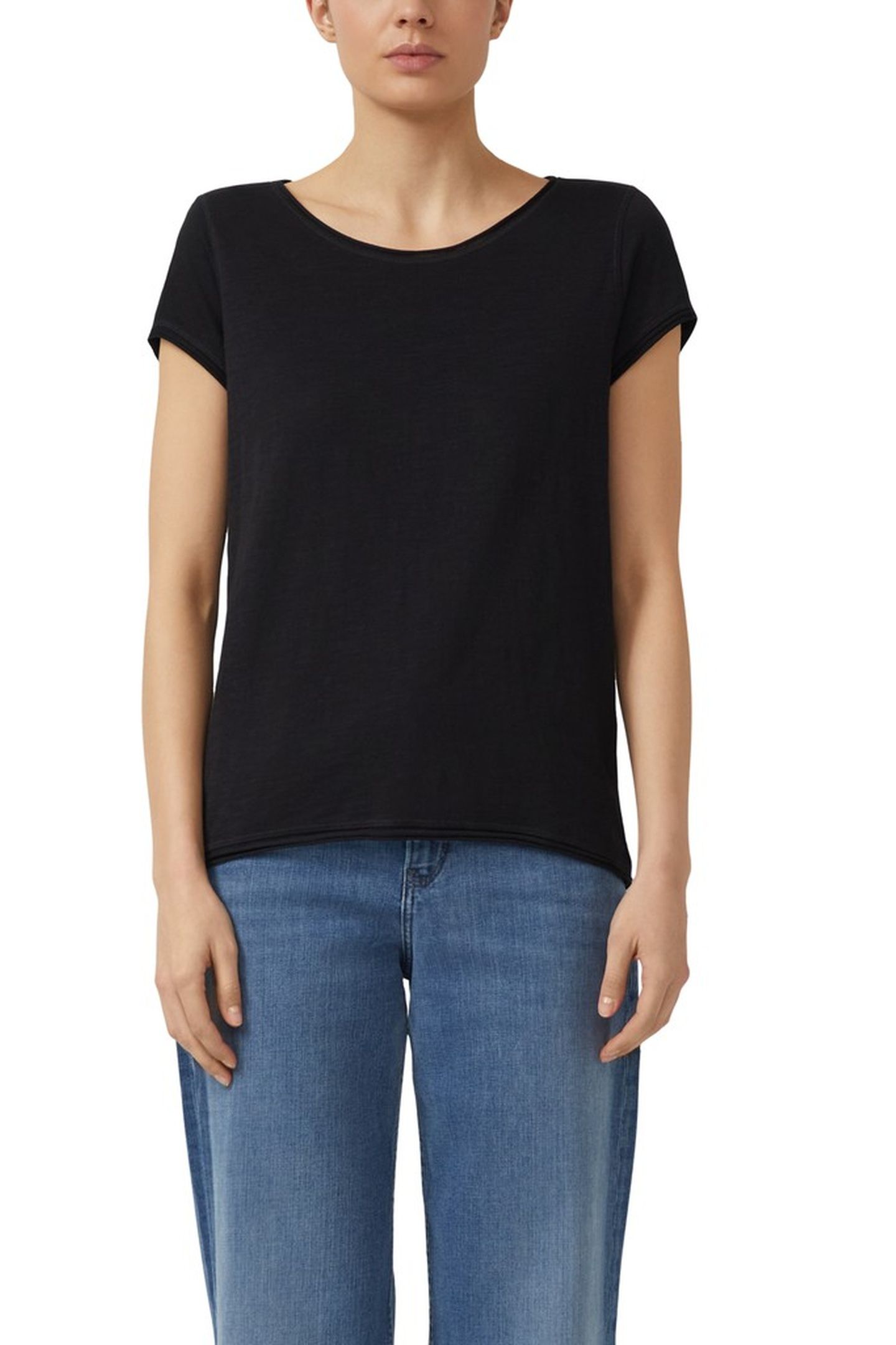 S.OLIVER T-SHIRTS BLACK 1