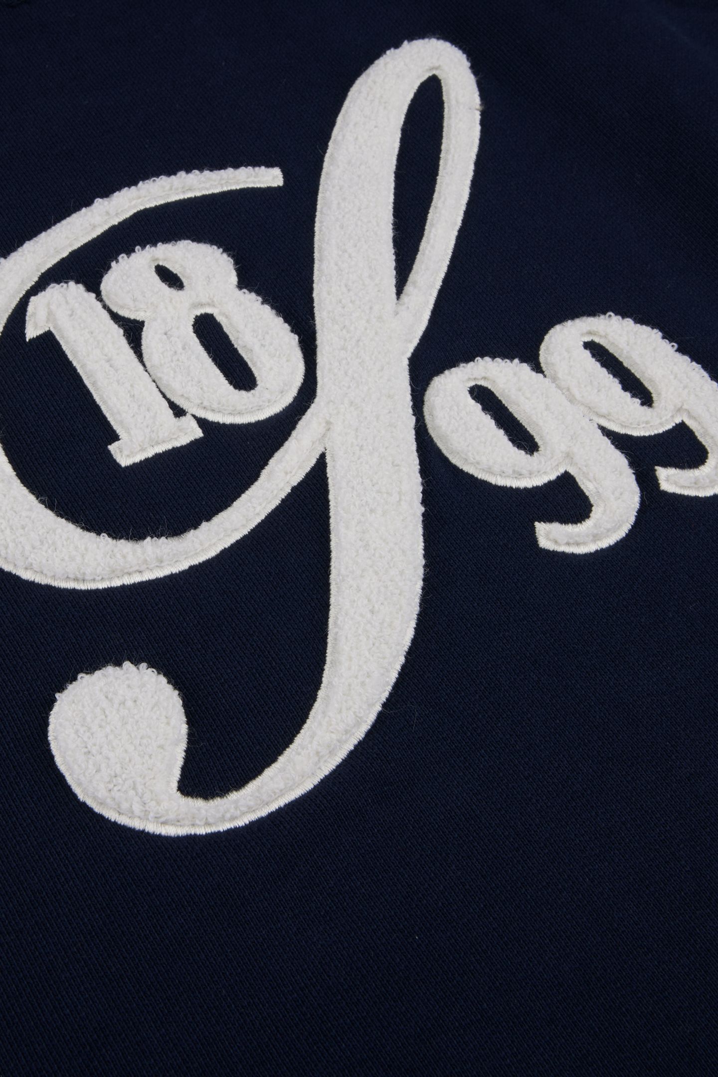 CREW COLLAGE BOUCLE NAVY 4