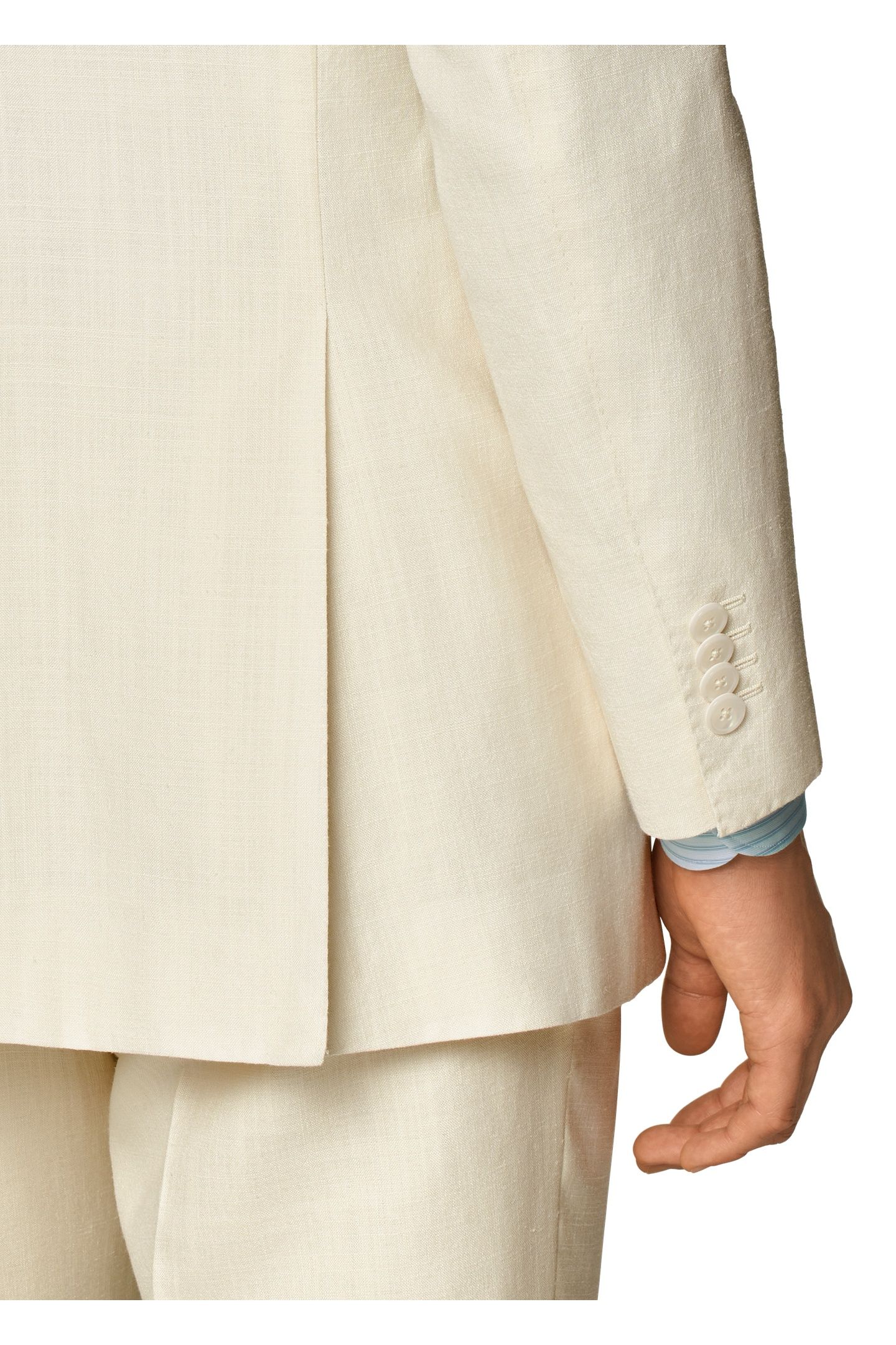 ROMA-OFF-WHITE-WOOL SILK LINEN NESTED SUITS OFF-WHITE 10