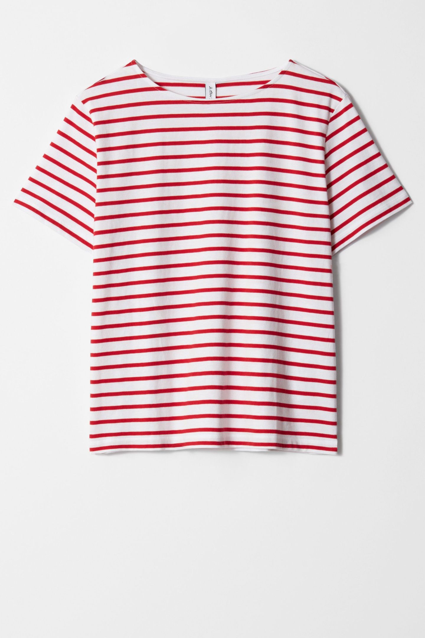 DANIELLE STRIPED T-SHIRT RED 3