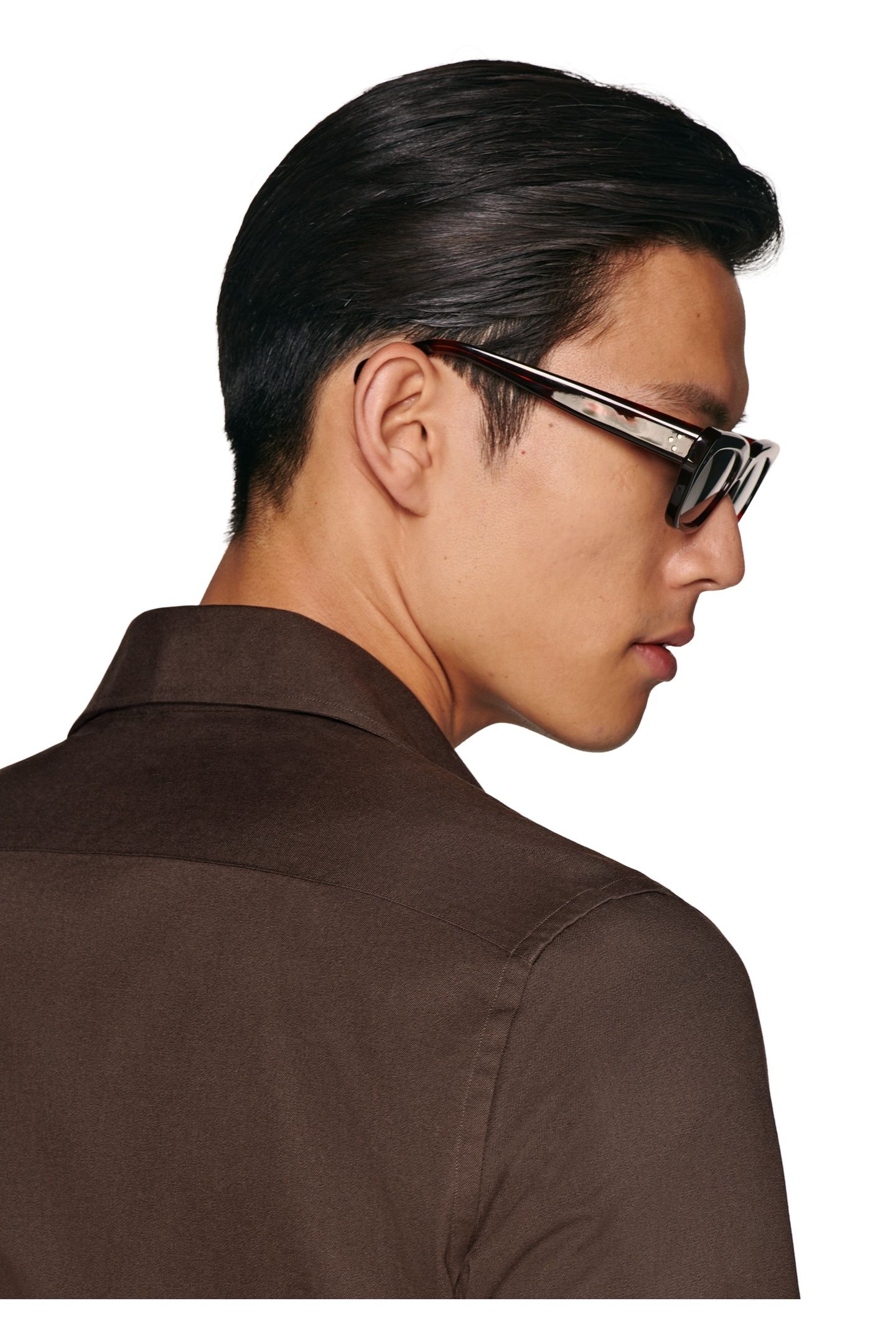 COTTON OVERSHIRT BROWN CASUAL SHIRTS 6