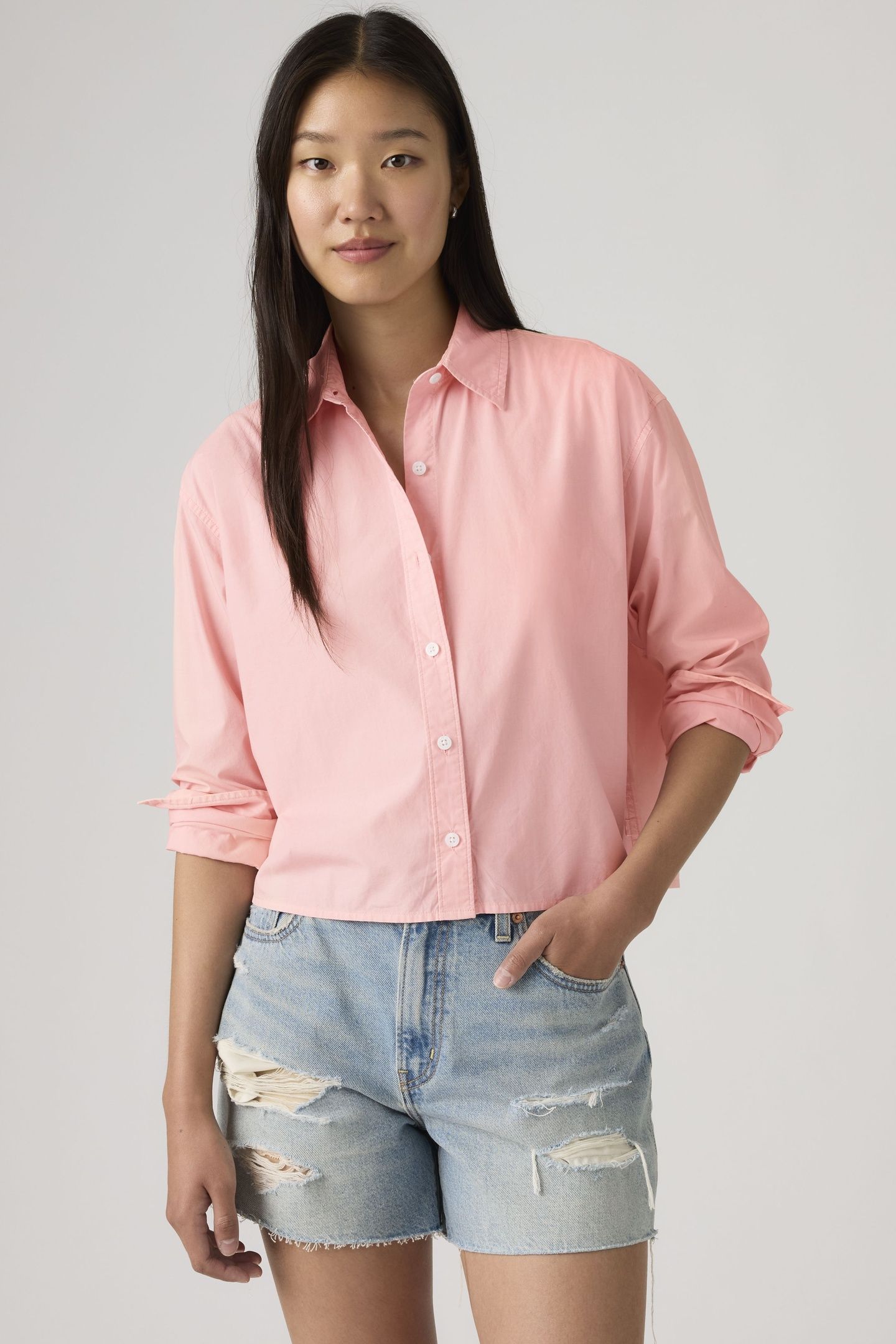 CROPPED HARLIE SHIRT 1