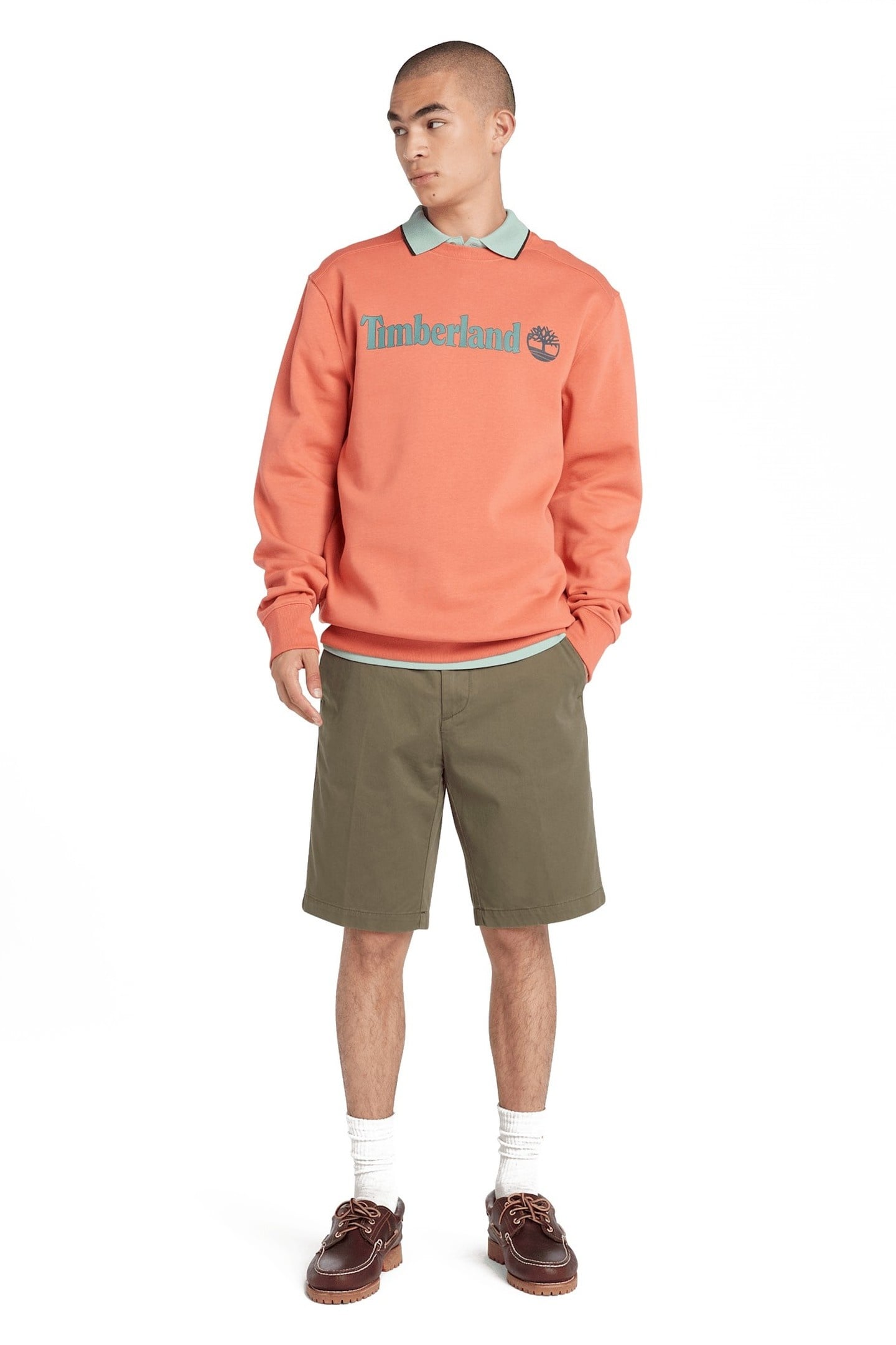 TWILL CHINO SHORT LEAF GREEN 1