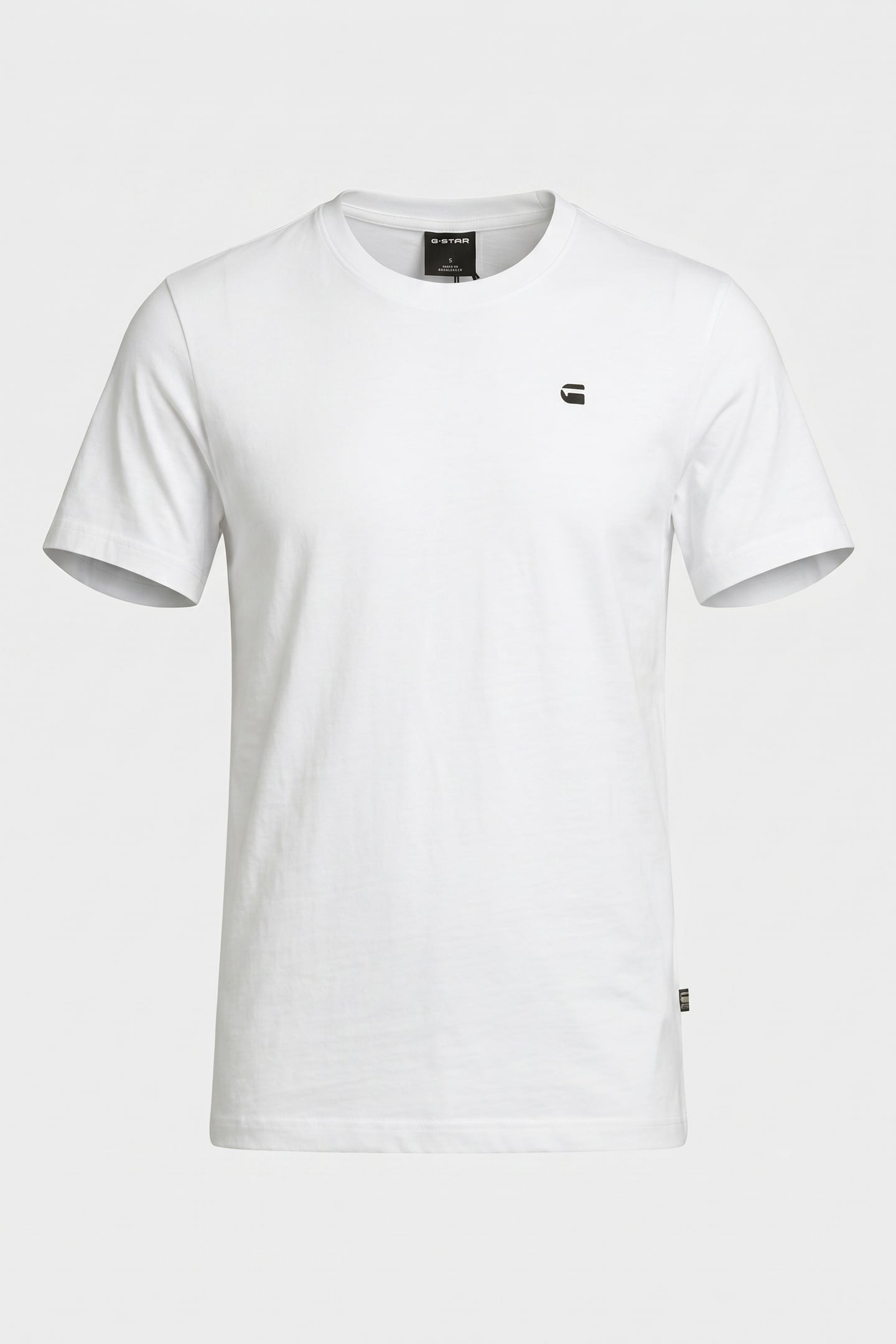 CHEST LOGO SLIM R T S\S WHITE 5