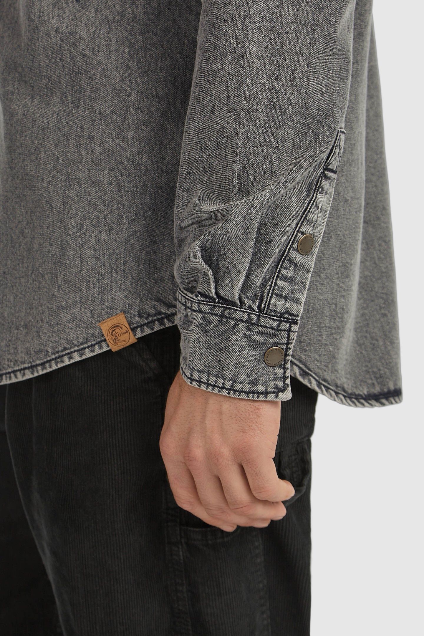 O'RIGINALS DENIM SHIRT BLACK OUT 7