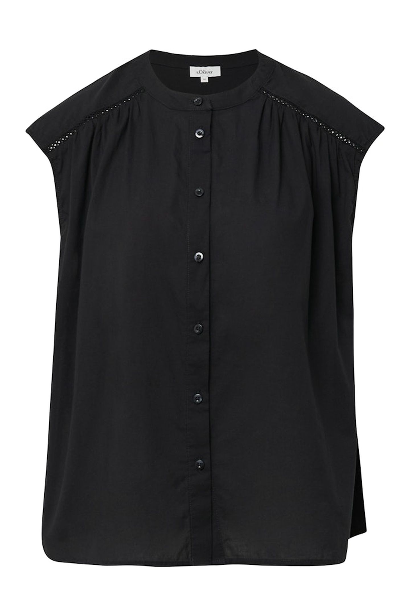 S.OLIVER BLOUSES BLACK 4