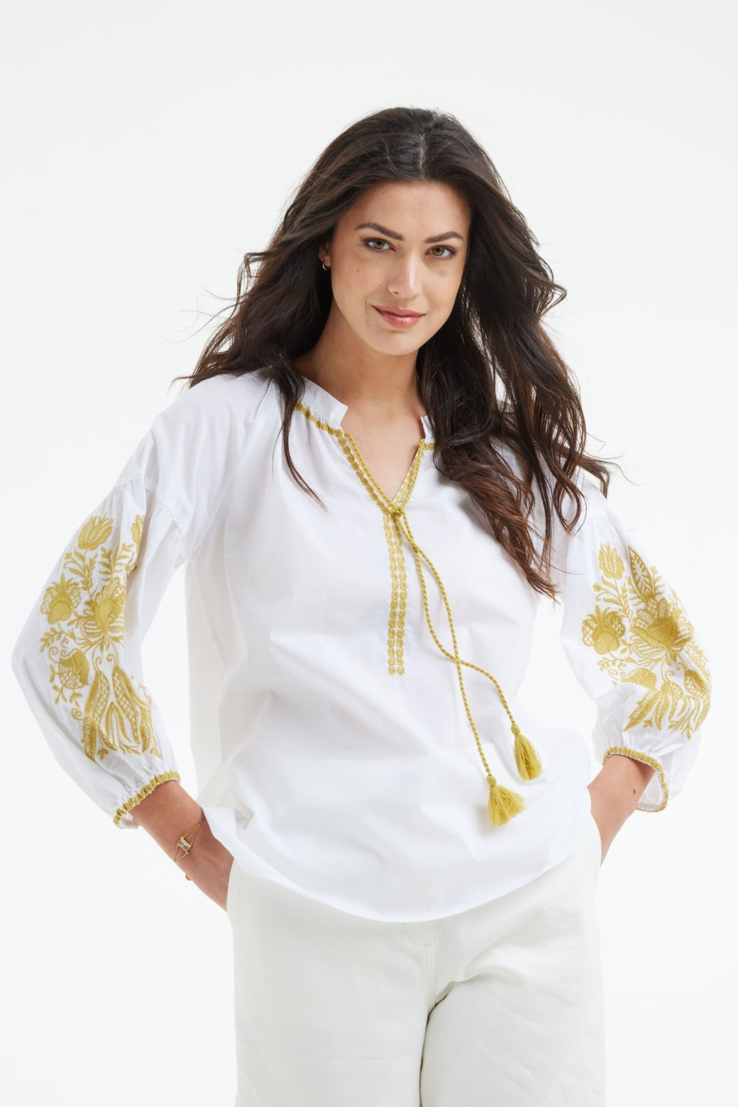 BLOUSE JAIPUR WHITE 2