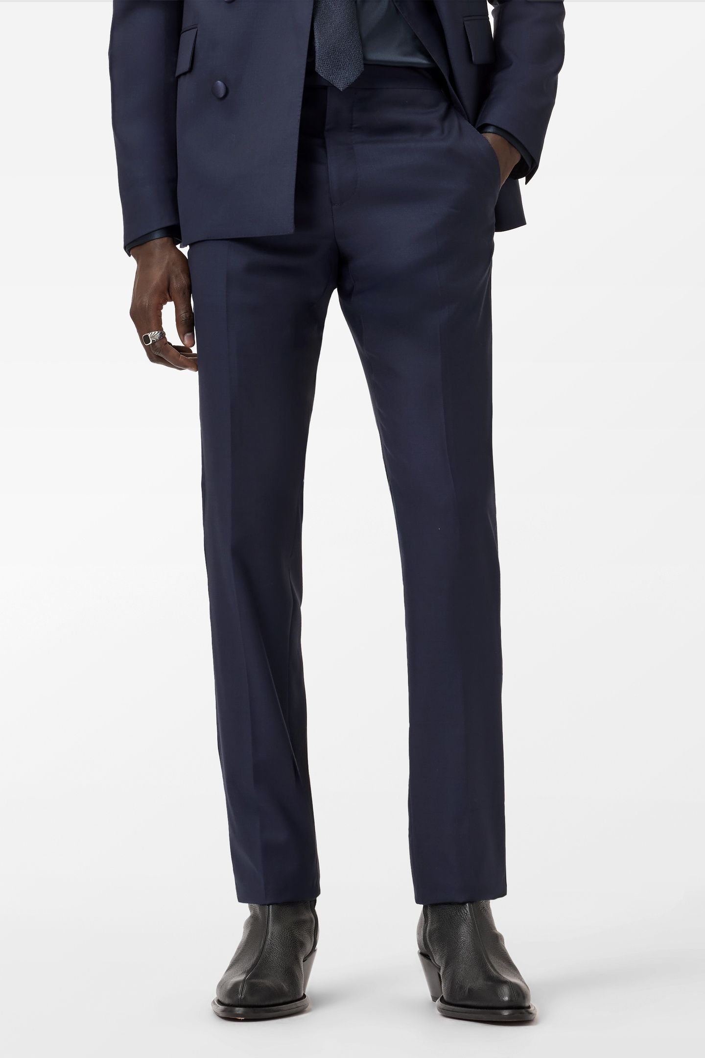 DALSTON TAILORED PANTS - SEPARATE PANTS NAVY 2