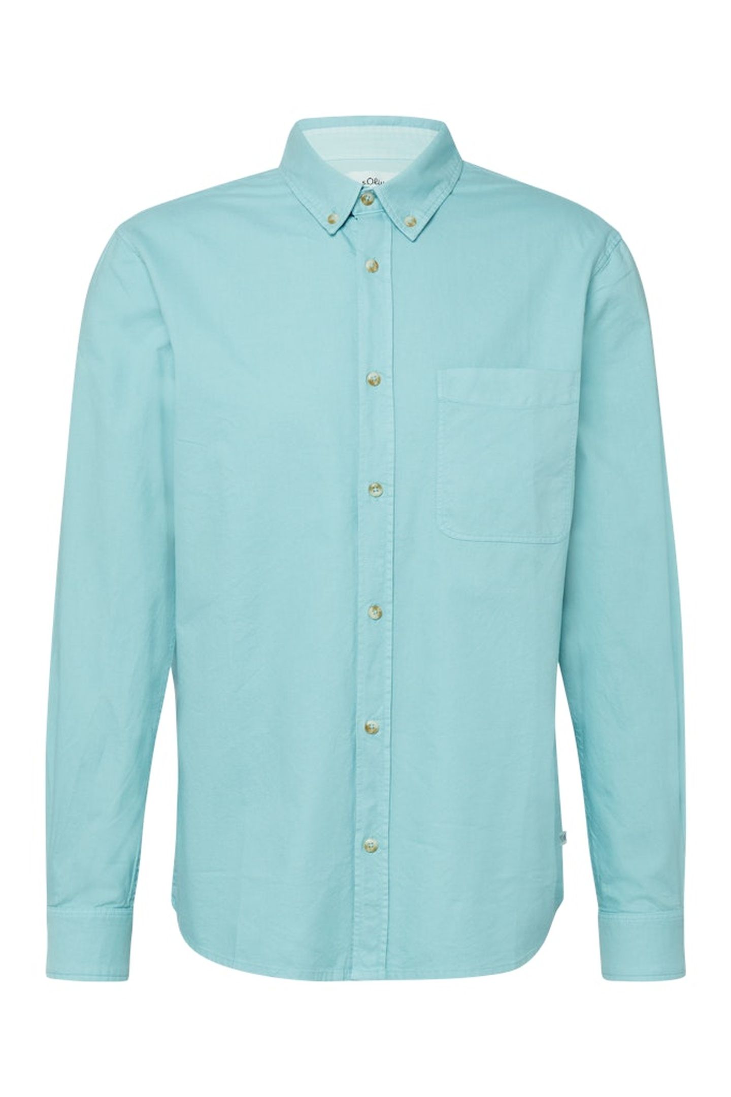 S.OLIVER SHIRTS BLUE AQUA 8
