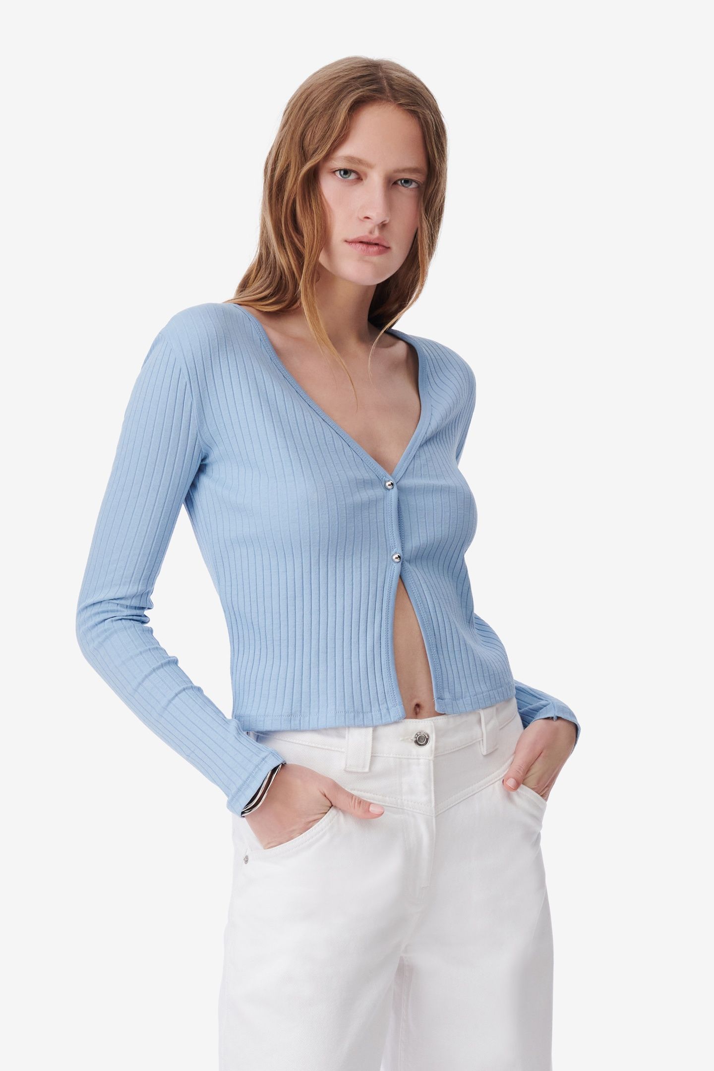 SILAS T-SHIRT AZUR BLUE 1
