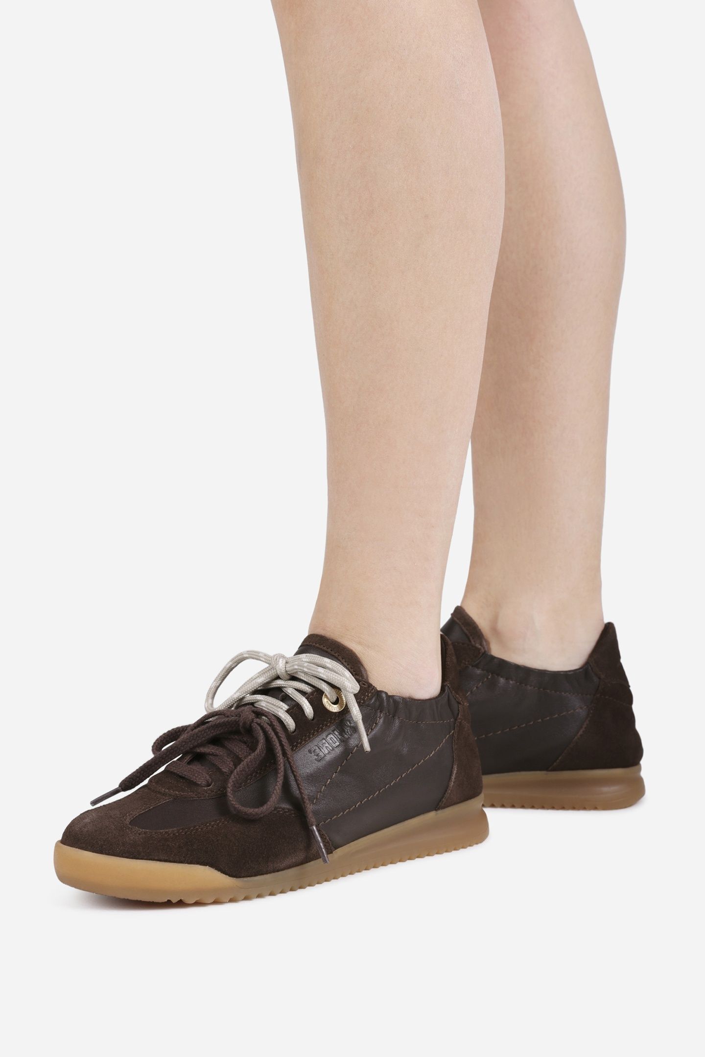 CLI-OO SNEAKER COFFEE BEAN/GUM 3