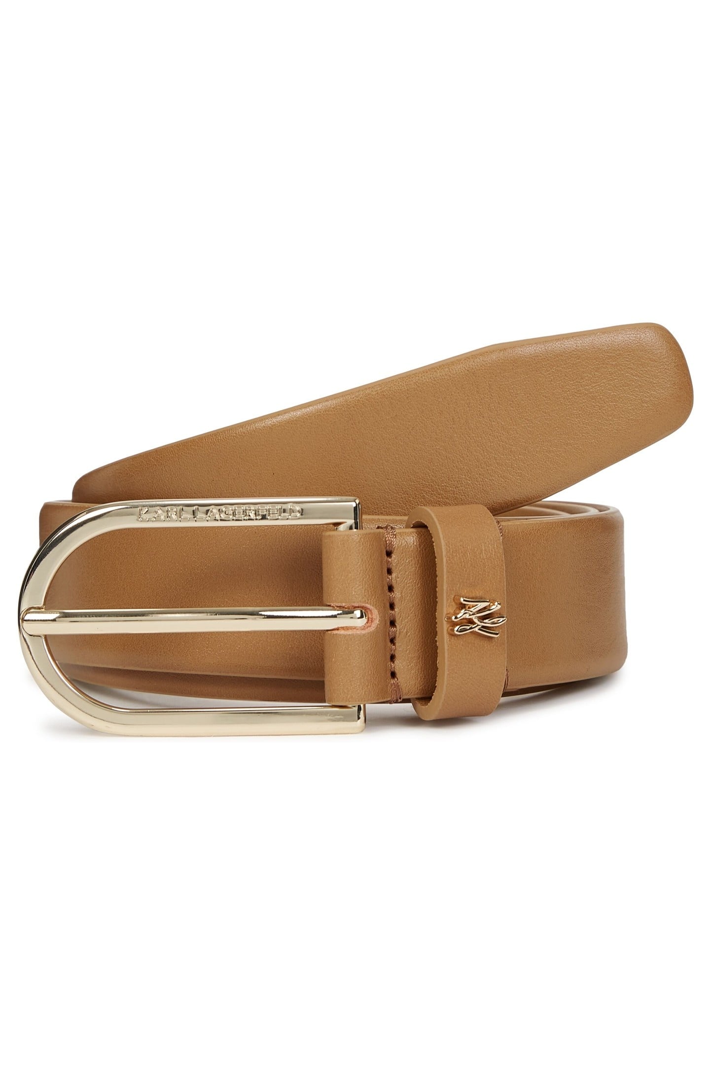 K/AUTOGRAPH ROUND BELT CARAMEL 1