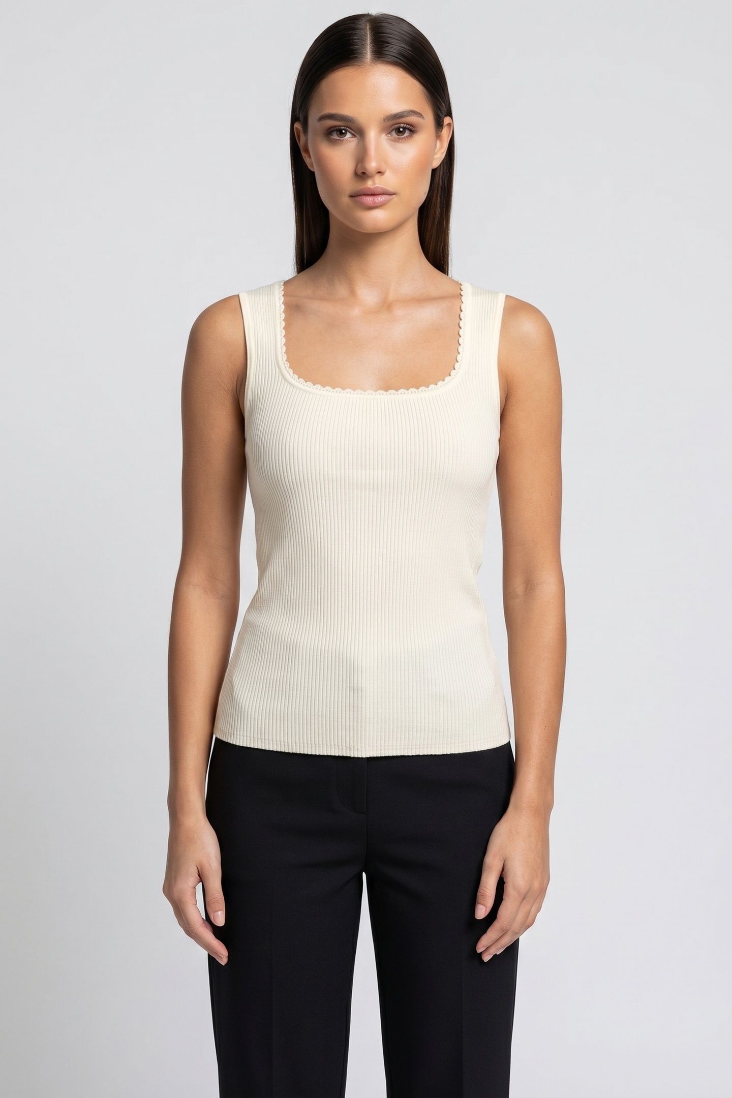 HELMUT TANK TOP 2:2 WHITE 1