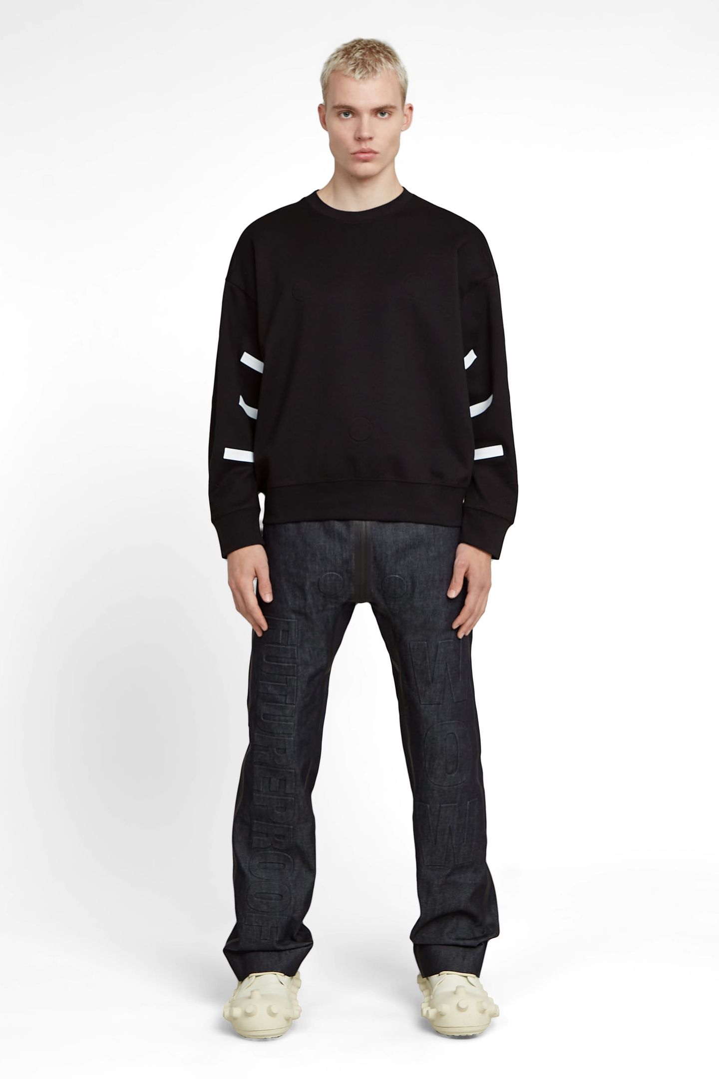 GSXWVB OVERSIZED SWEAT BLACK 1